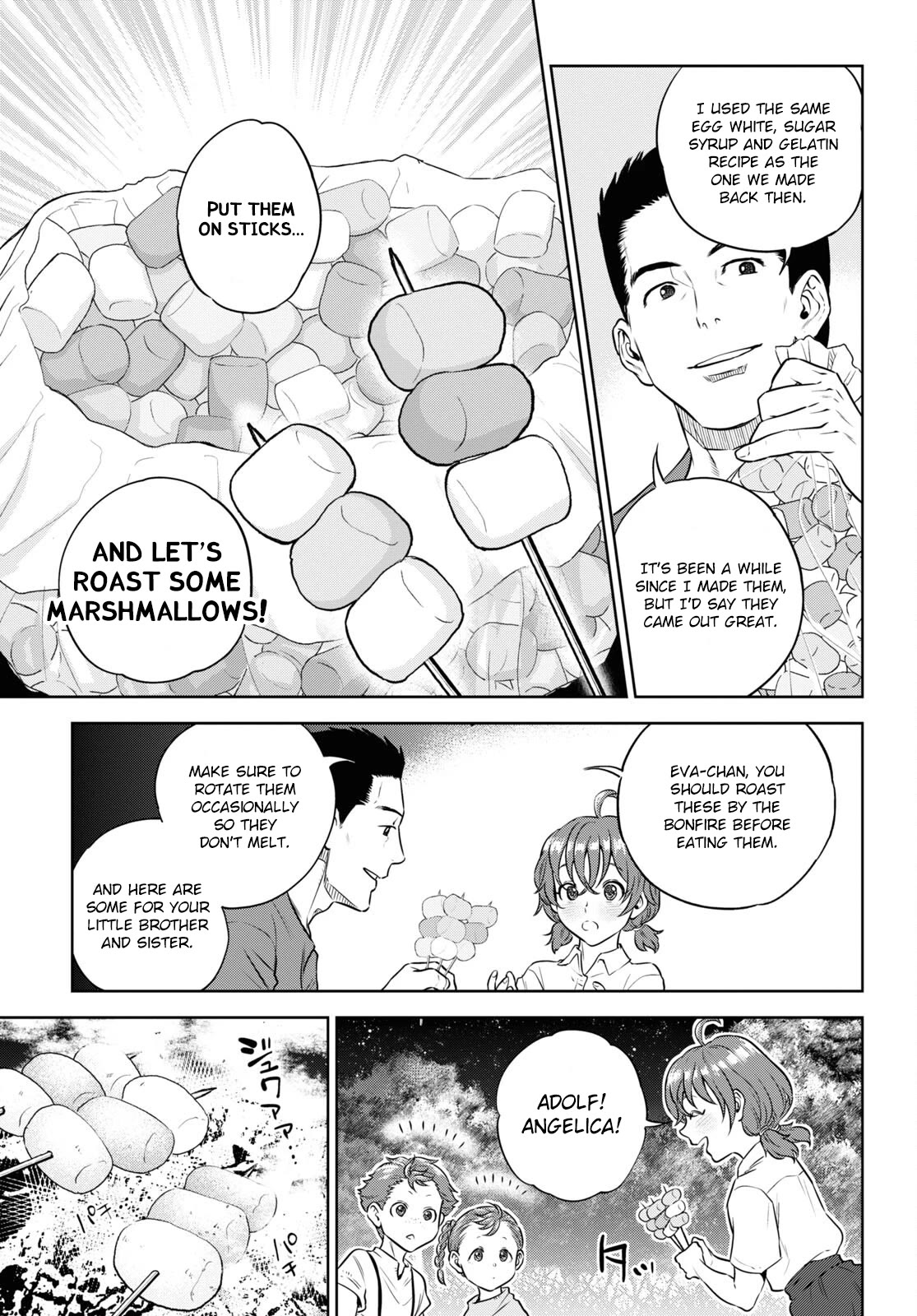 Isekai Izakaya "Nobu" Chapter 85 page 15 - Chapter 85: Fairy Sending Night