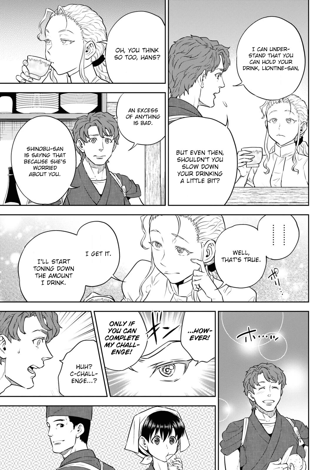 Isekai Izakaya "Nobu" Chapter 86 page 9 - Chapter 86: Summer Night Challenges