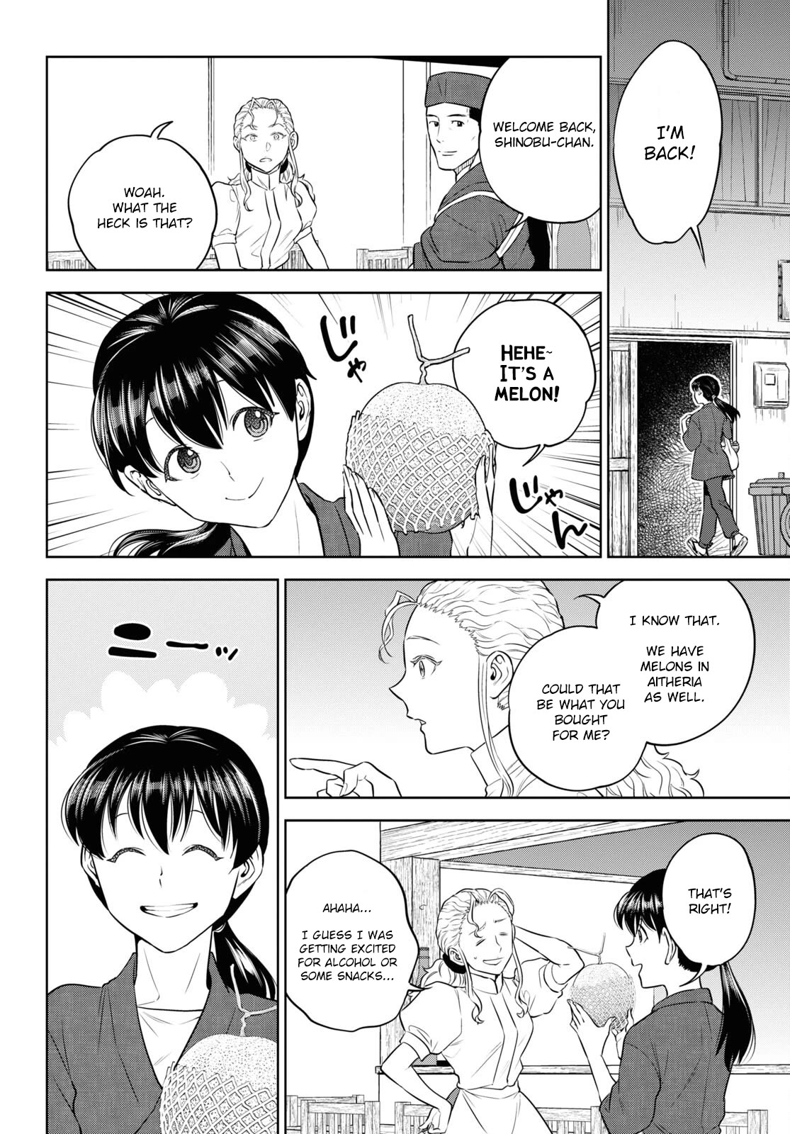 Isekai Izakaya "Nobu" Chapter 87 page 8 - Chapter 87: To Stay or To Go