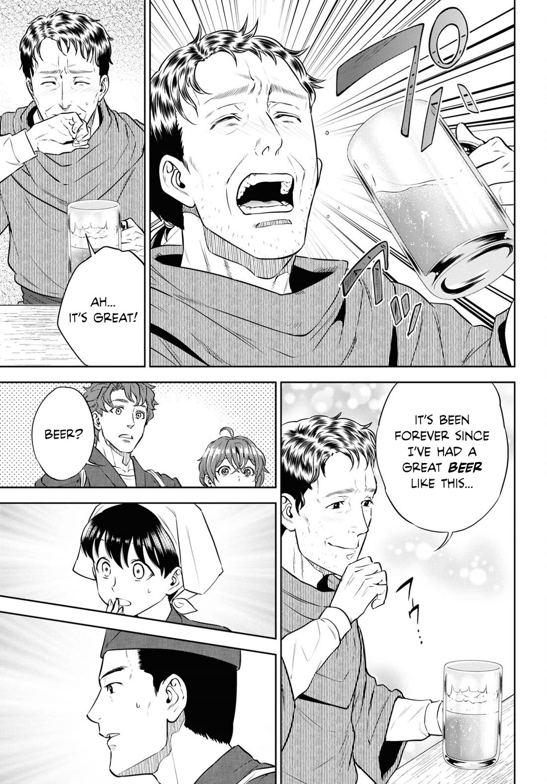 Isekai Izakaya "Nobu" Chapter 88 page 15 - Chapter 88: The Man Who Came From Across a Distant Sea