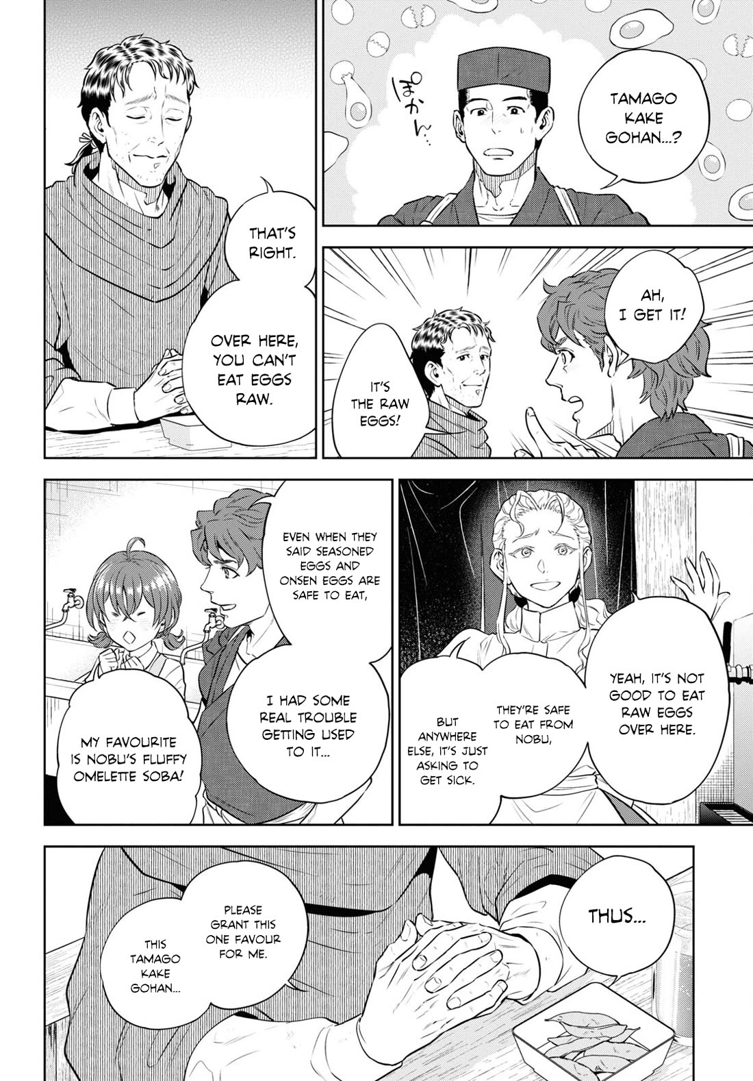 Isekai Izakaya "Nobu" Chapter 88 page 24 - Chapter 88: The Man Who Came From Across a Distant Sea