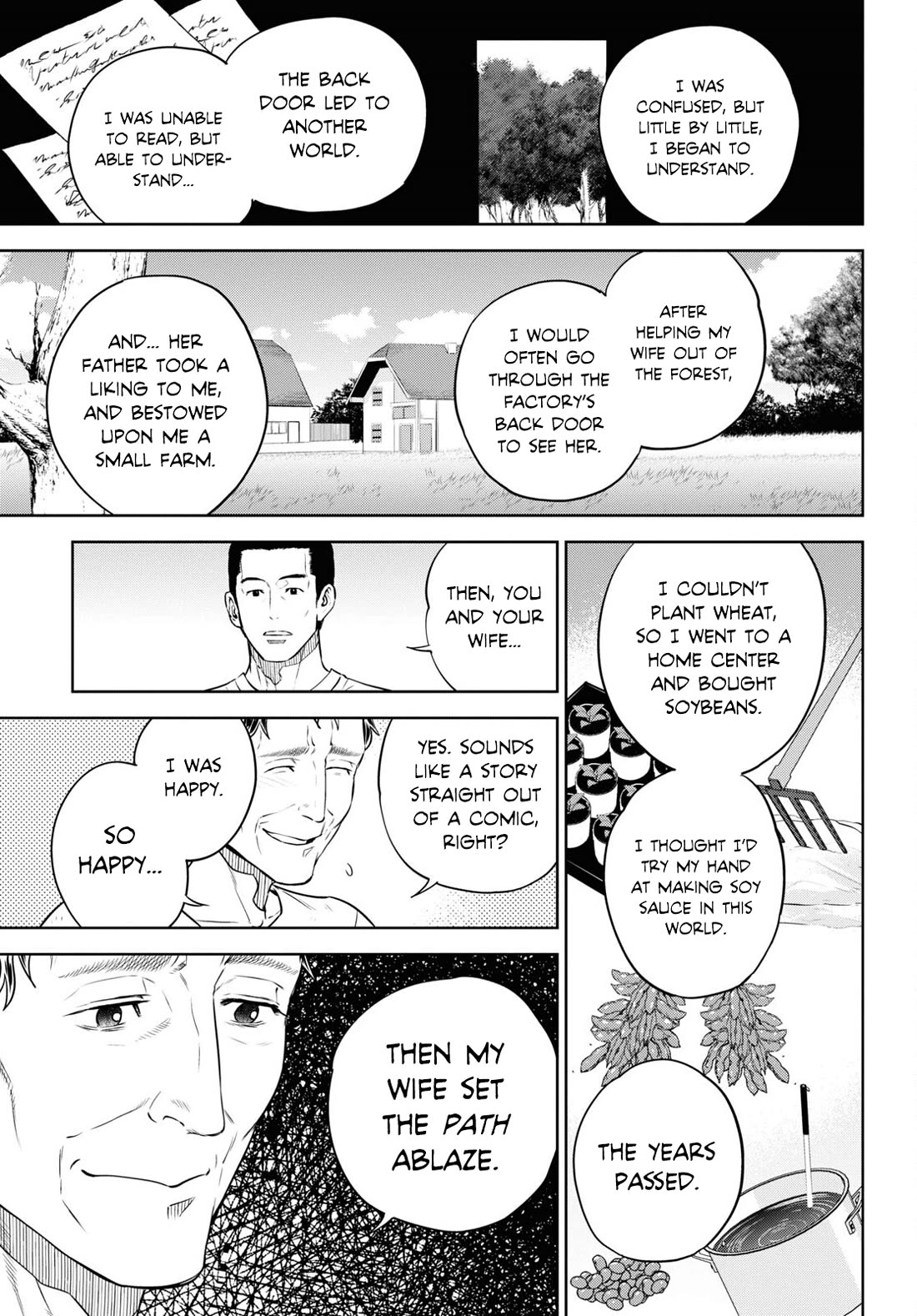 Isekai Izakaya "Nobu" Chapter 89 page 15 - Chapter 89: A Bottle of Soy Sauce
