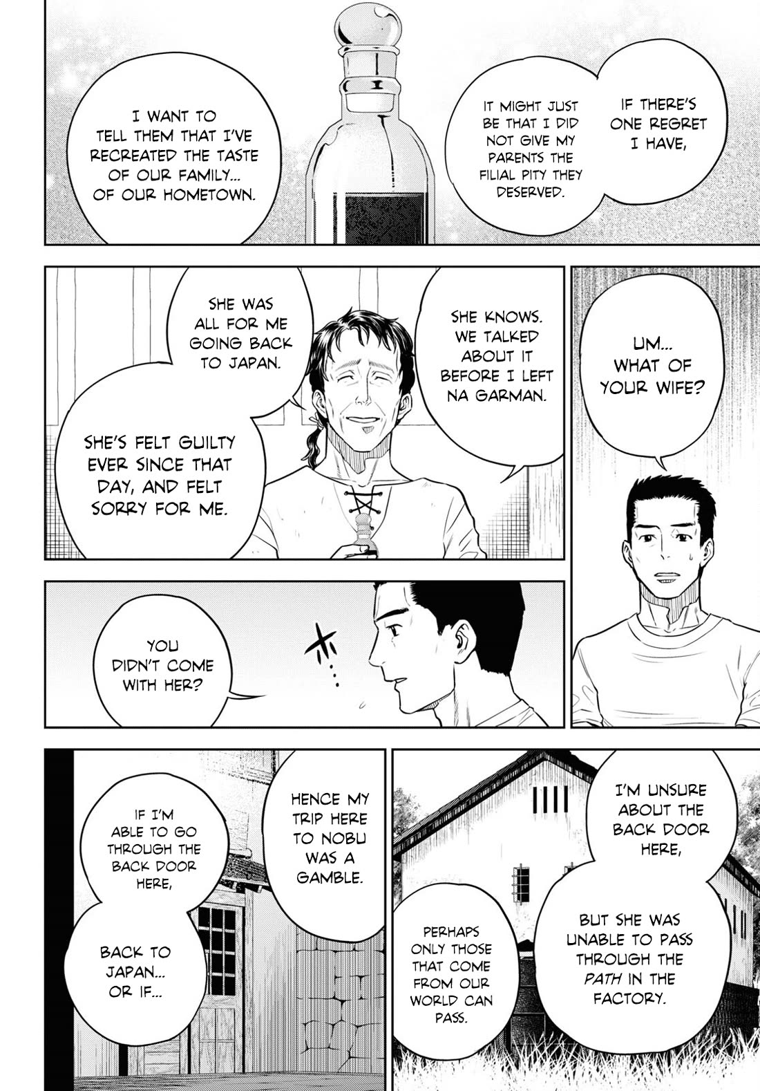 Isekai Izakaya "Nobu" Chapter 89 page 24 - Chapter 89: A Bottle of Soy Sauce