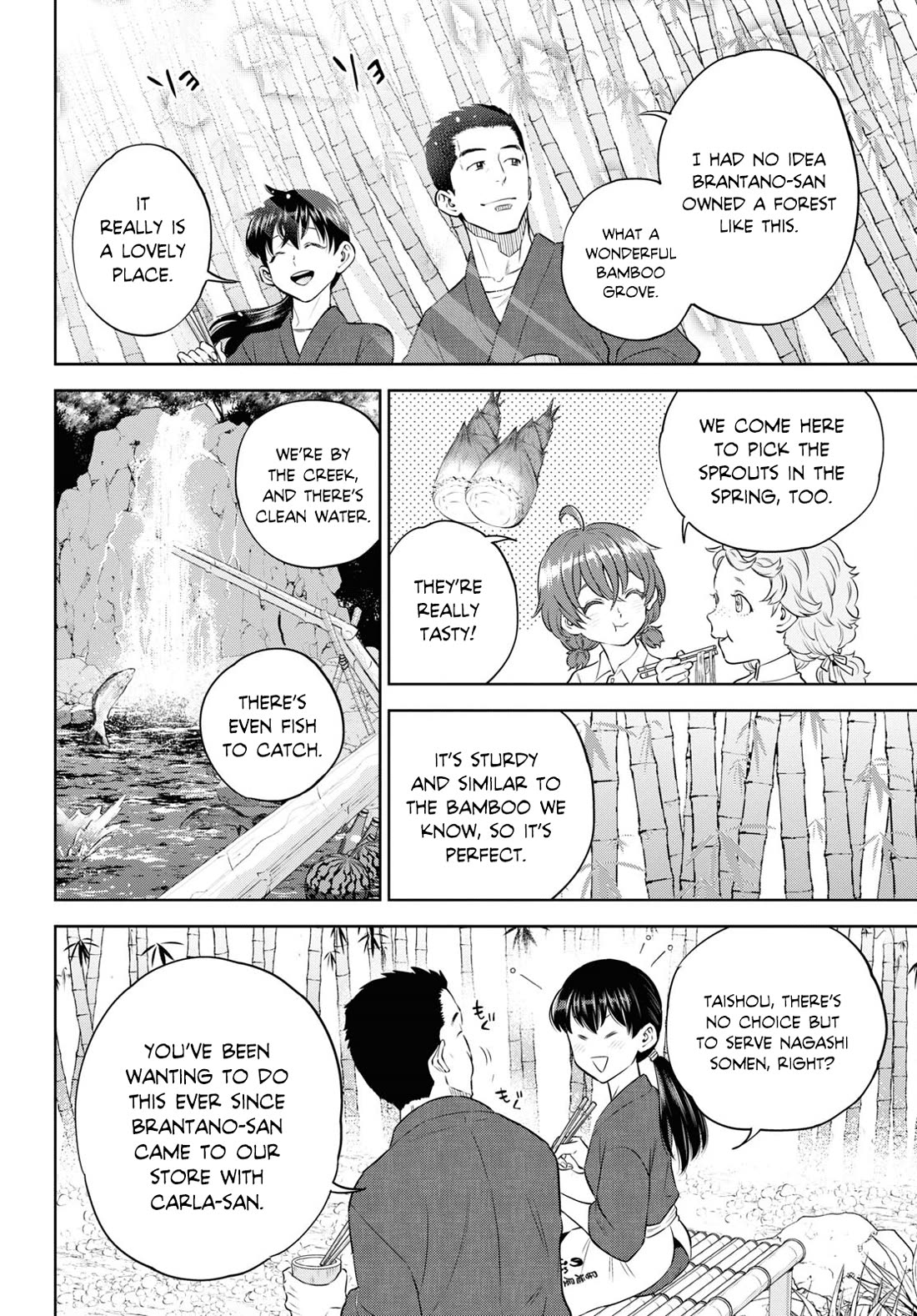 Isekai Izakaya "Nobu" Chapter 93 page 2 - Chapter 93: Nagashi Somen