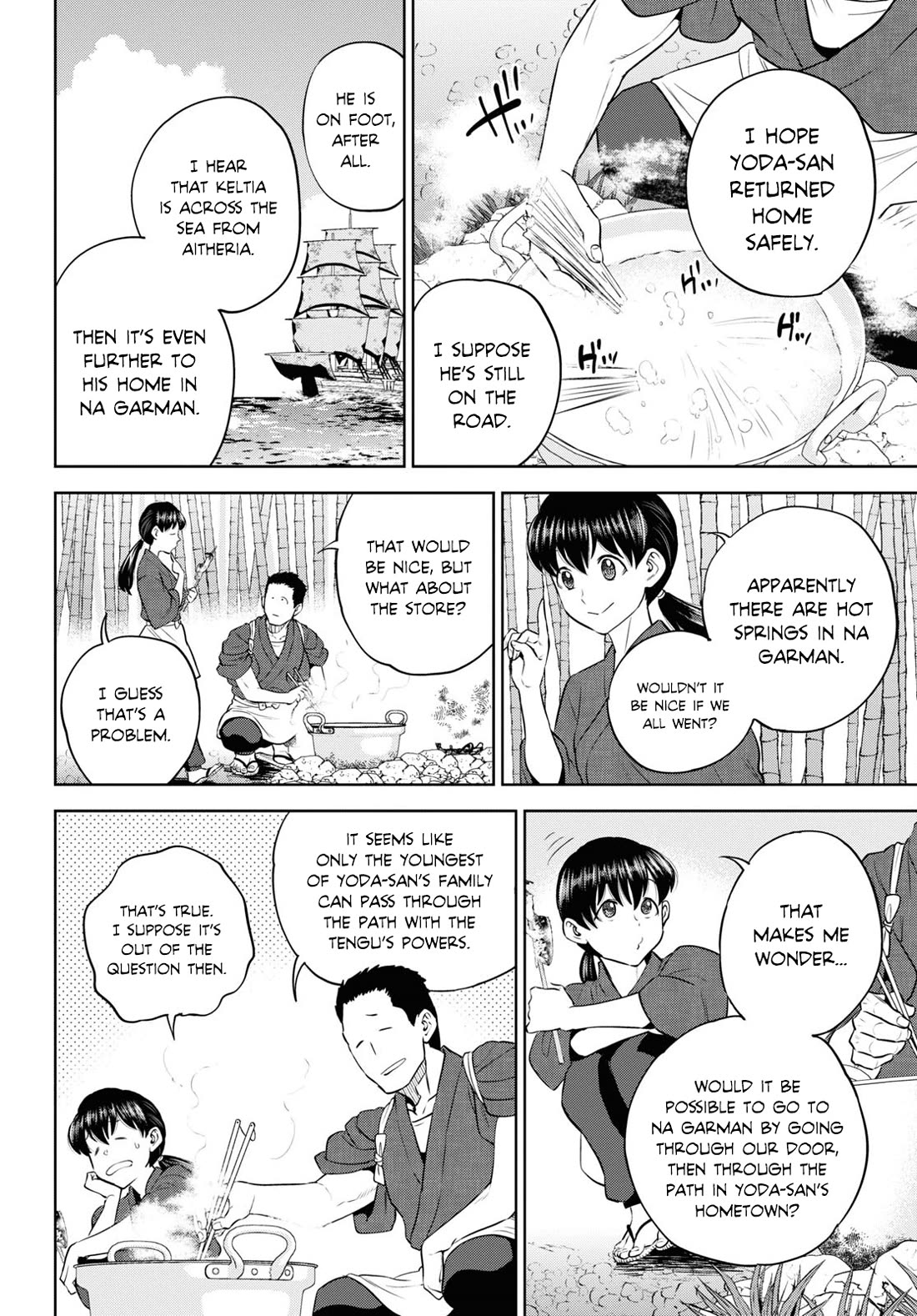 Isekai Izakaya "Nobu" Chapter 93 page 8 - Chapter 93: Nagashi Somen