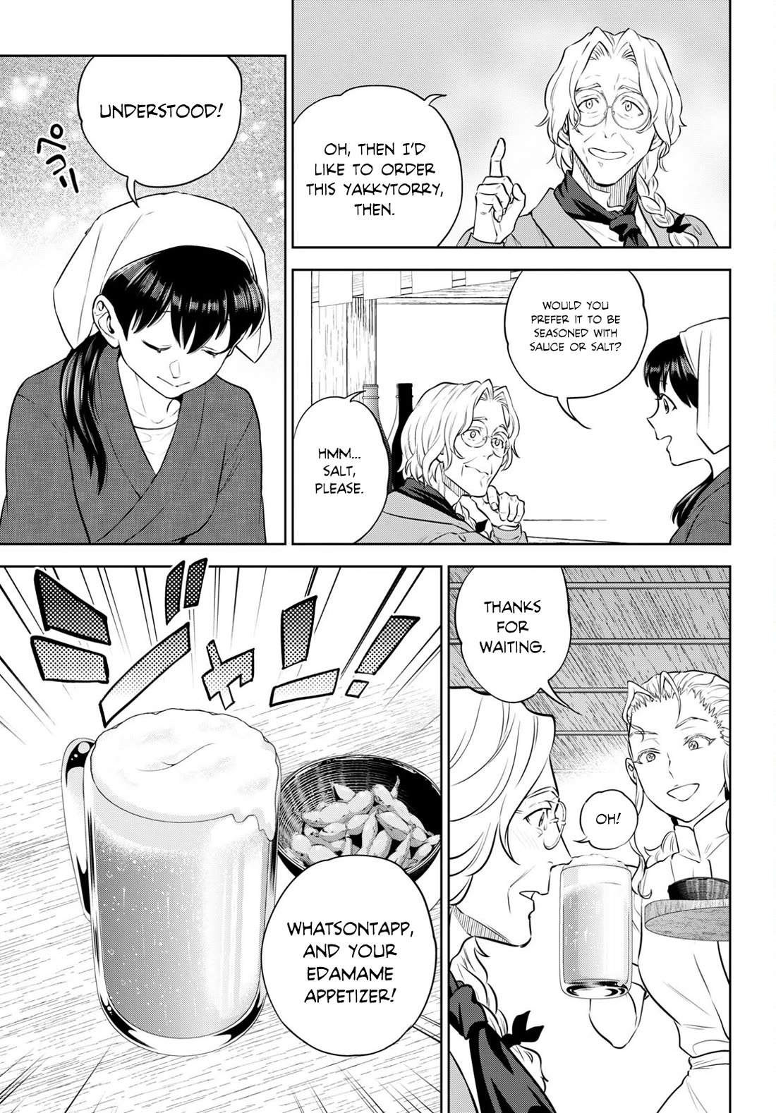 Isekai Izakaya "Nobu" Chapter 94 page 11 - Chapter 94: Yakitori After Work