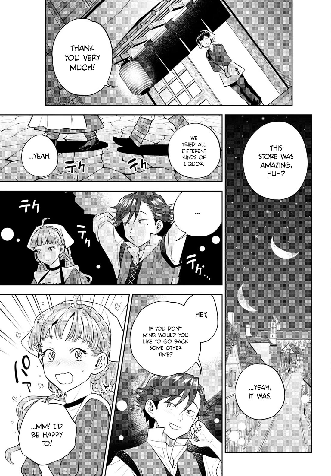 Isekai Izakaya "Nobu" Chapter 95 page 23 - Chapter 95: An Inn Attendant's First Love