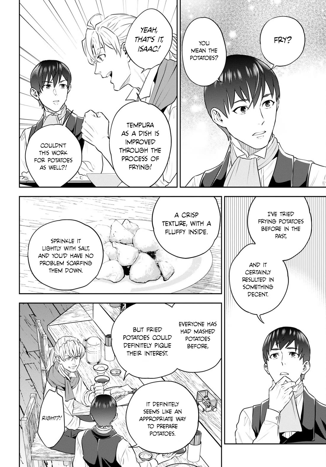 Isekai Izakaya "Nobu" Chapter 96 page 10 - Chapter 96: The Young Lord and his Potatoes