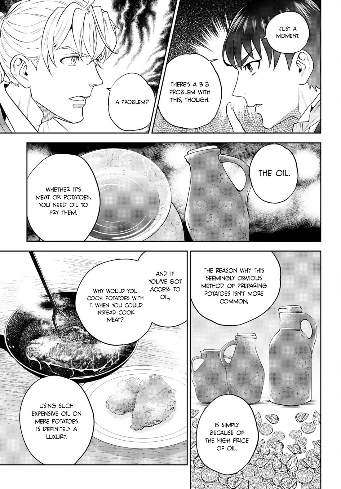 Isekai Izakaya "Nobu" Chapter 96 page 11 - Chapter 96: The Young Lord and his Potatoes