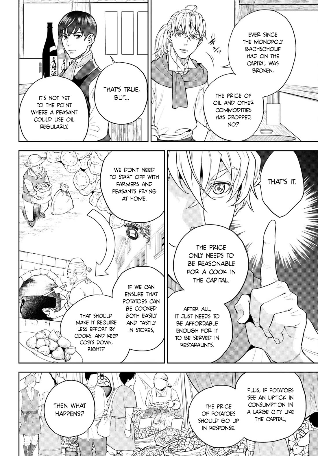 Isekai Izakaya "Nobu" Chapter 96 page 12 - Chapter 96: The Young Lord and his Potatoes