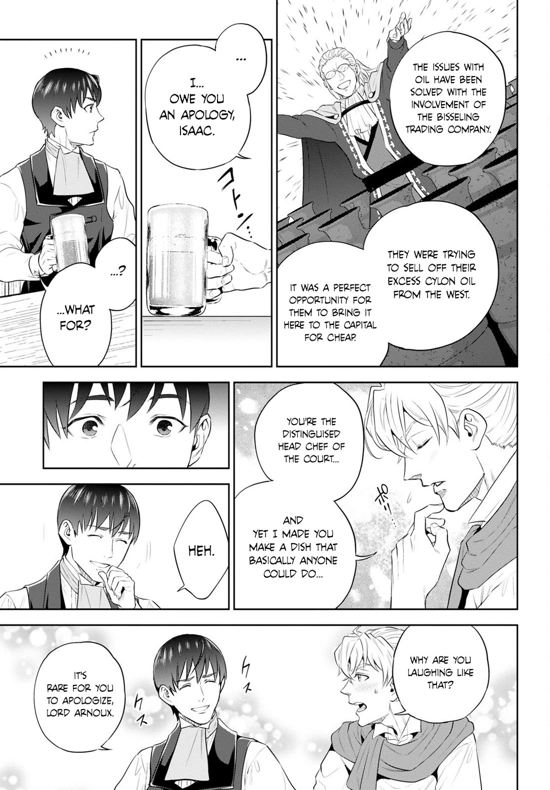 Isekai Izakaya "Nobu" Chapter 96 page 27 - Chapter 96: The Young Lord and his Potatoes