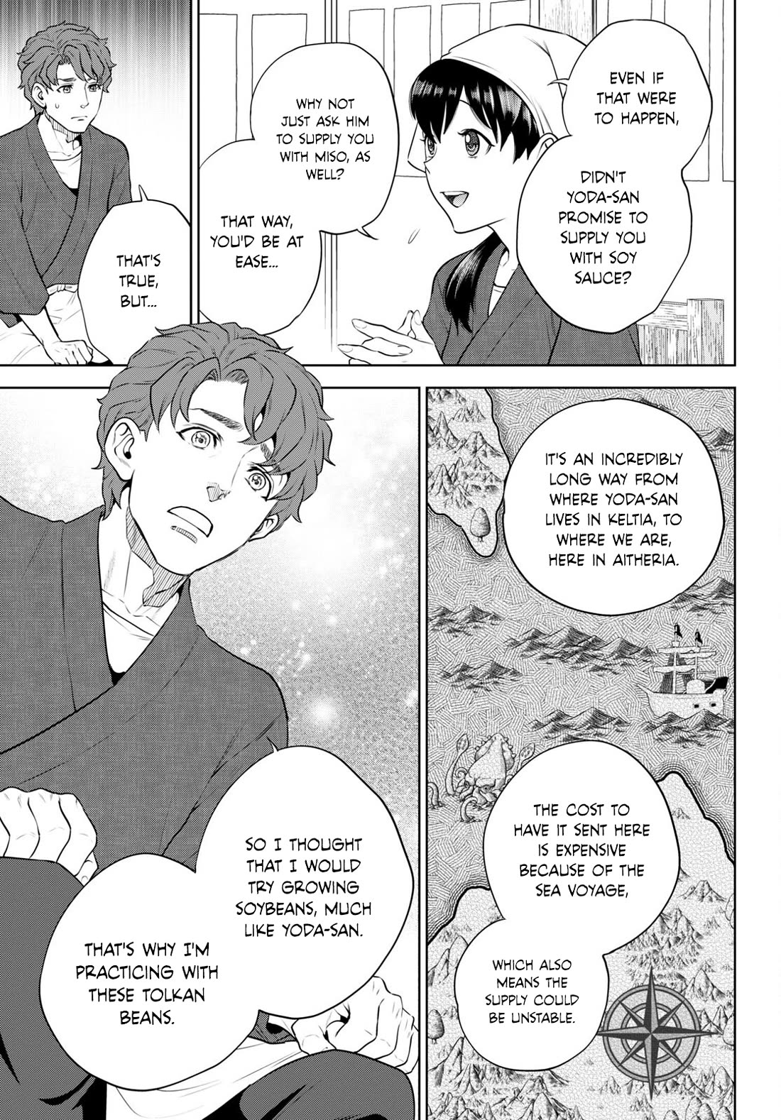 Isekai Izakaya "Nobu" Chapter 98 page 11 - Chapter 98: Hans and the Beanstalk