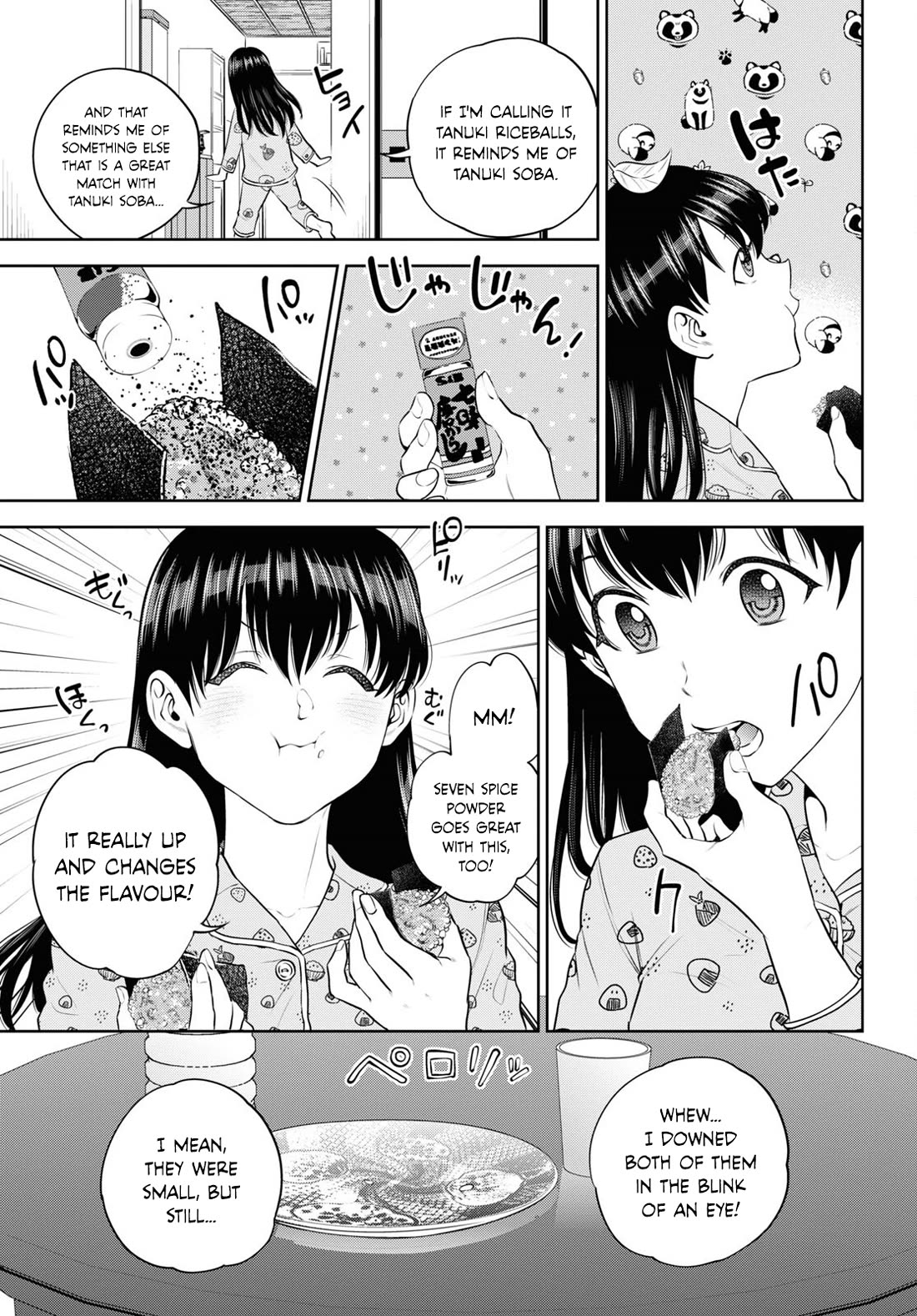 Isekai Izakaya "Nobu" Chapter 99 page 9 - Chapter 99: Late Night Tanuki Riceballs