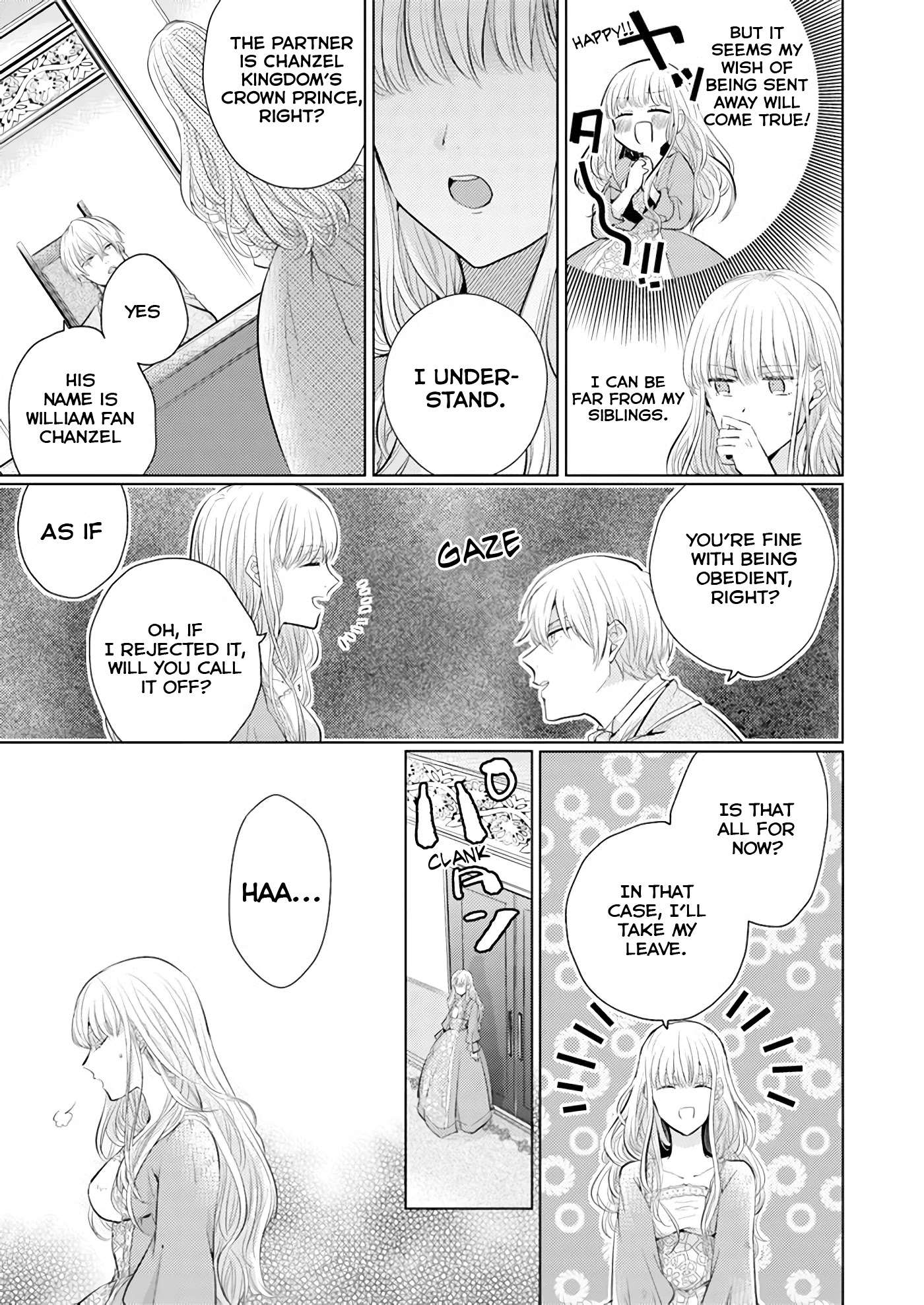 Isekai Kara Seijo ga Kuru You Nanode, Jamamono wa Kieyou to Omoimasu Chapter 1.1 page 15 - Chapter 1.1