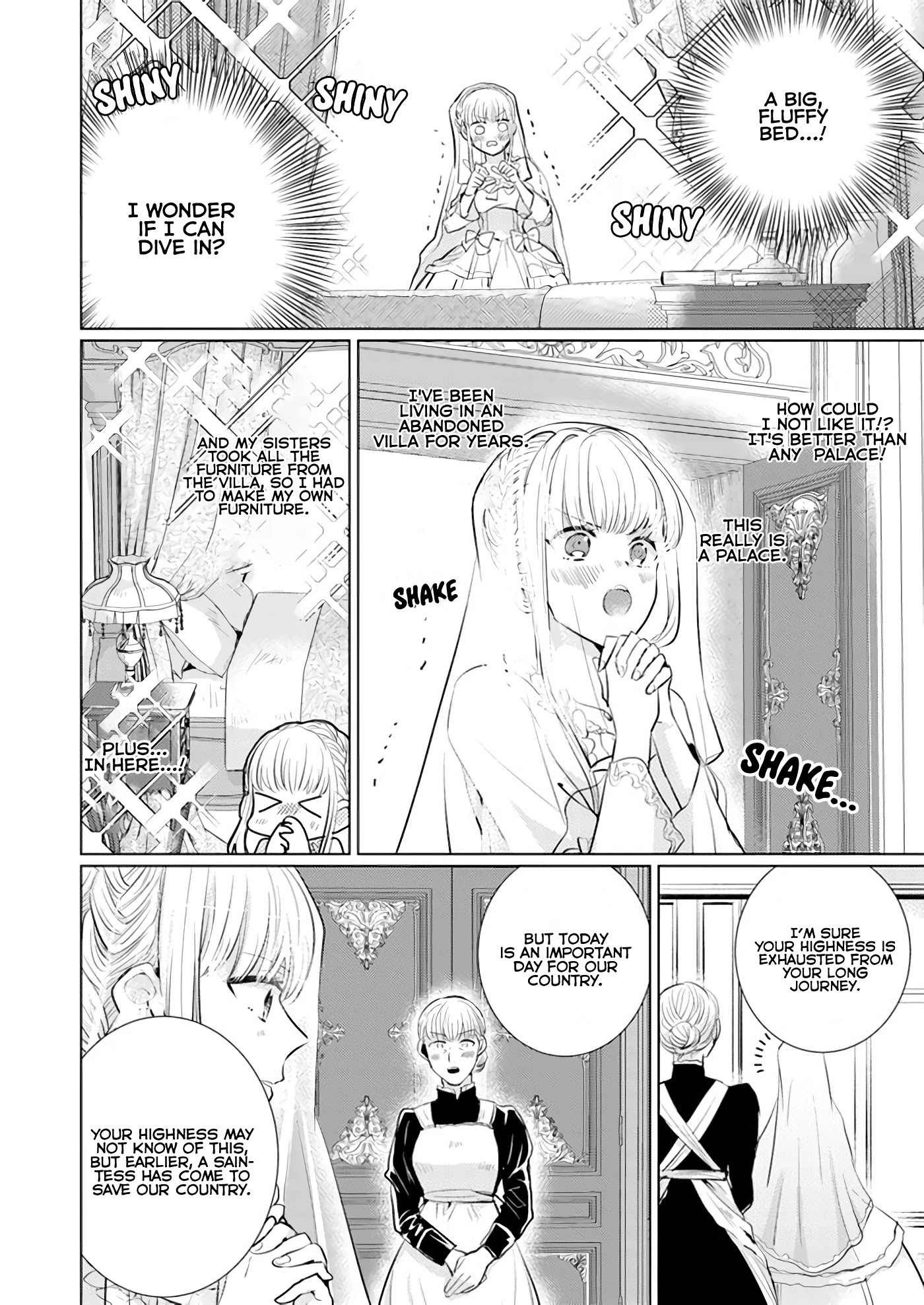 Isekai Kara Seijo ga Kuru You Nanode, Jamamono wa Kieyou to Omoimasu Chapter 2.1 page 6 - Chapter 2.1