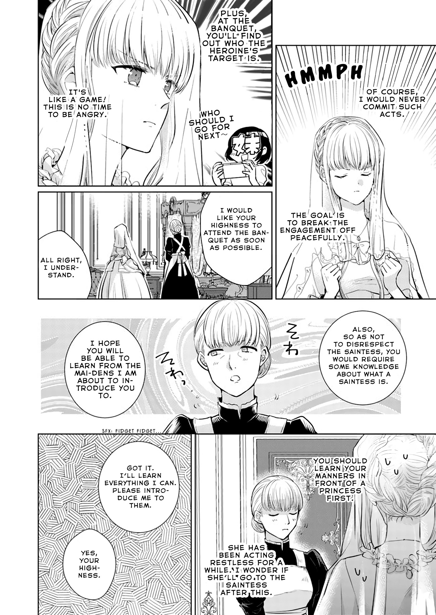 Isekai Kara Seijo ga Kuru You Nanode, Jamamono wa Kieyou to Omoimasu Chapter 2.1 page 8 - Chapter 2.1