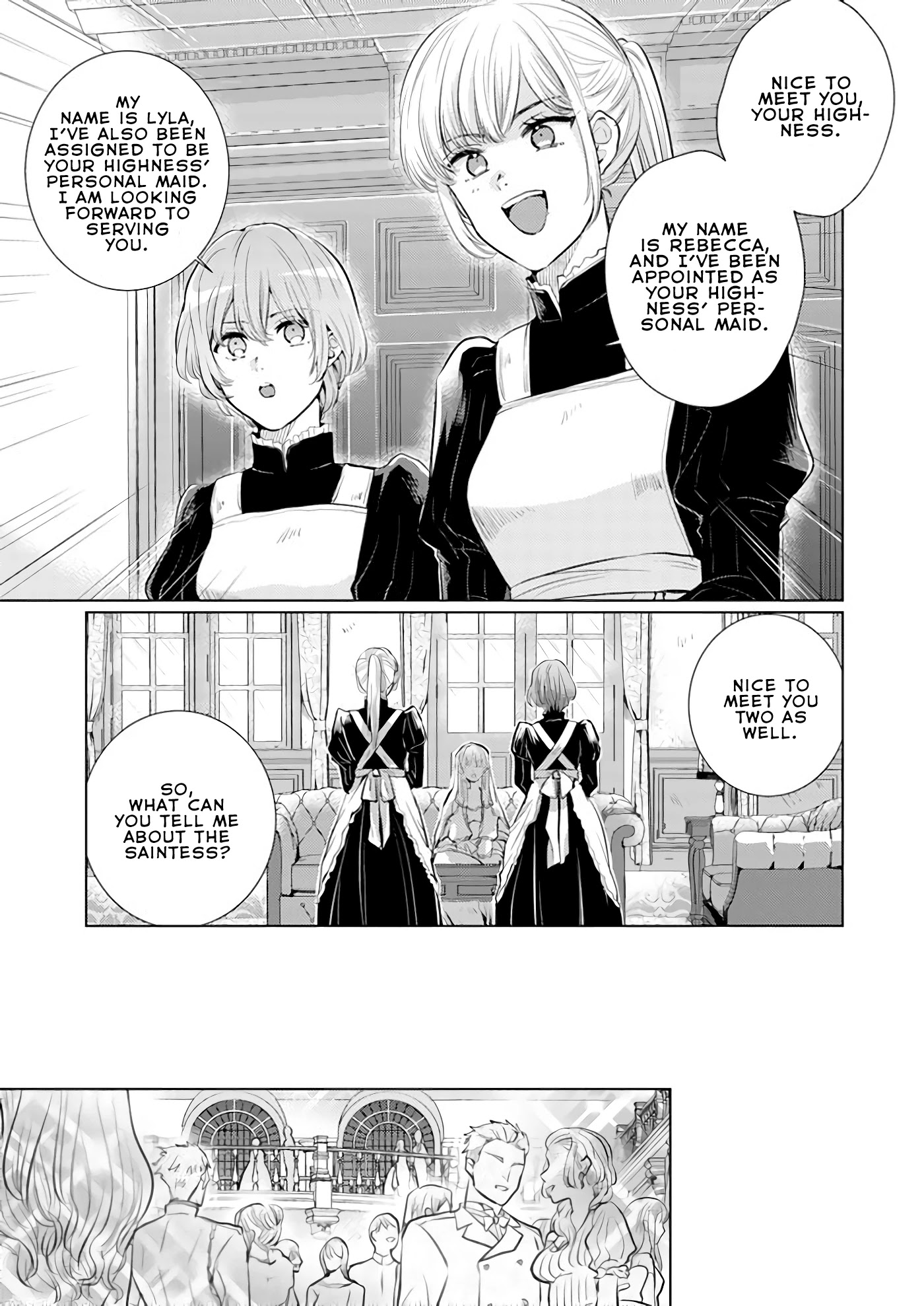 Isekai Kara Seijo ga Kuru You Nanode, Jamamono wa Kieyou to Omoimasu Chapter 2.1 page 9 - Chapter 2.1