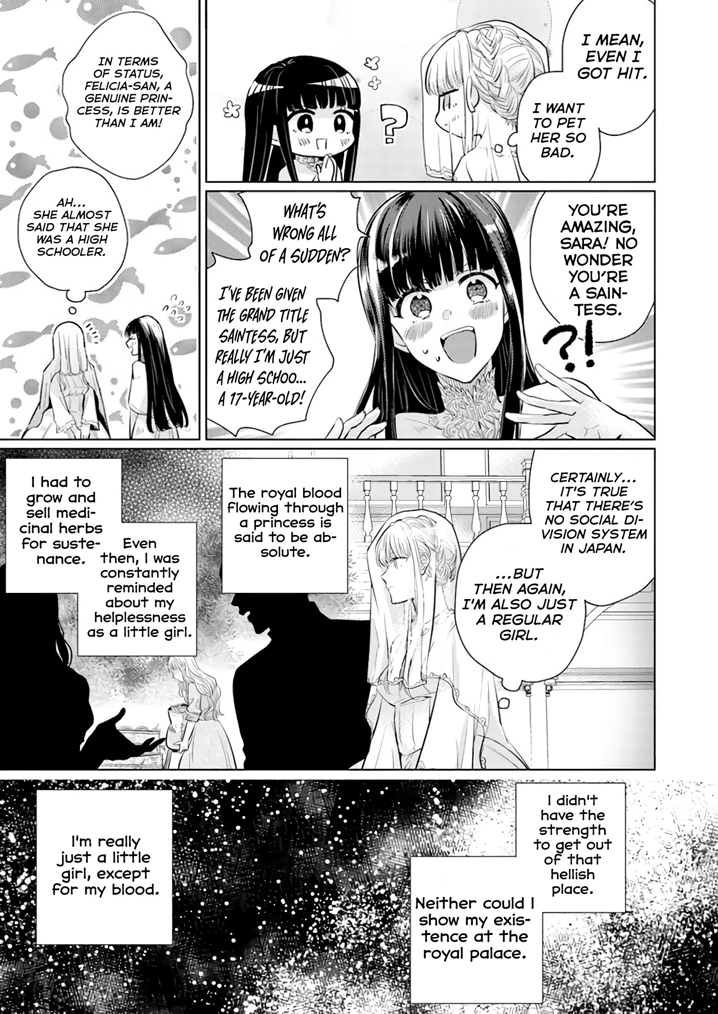 Isekai Kara Seijo ga Kuru You Nanode, Jamamono wa Kieyou to Omoimasu Chapter 2.3 page 5 - Chapter 2.3