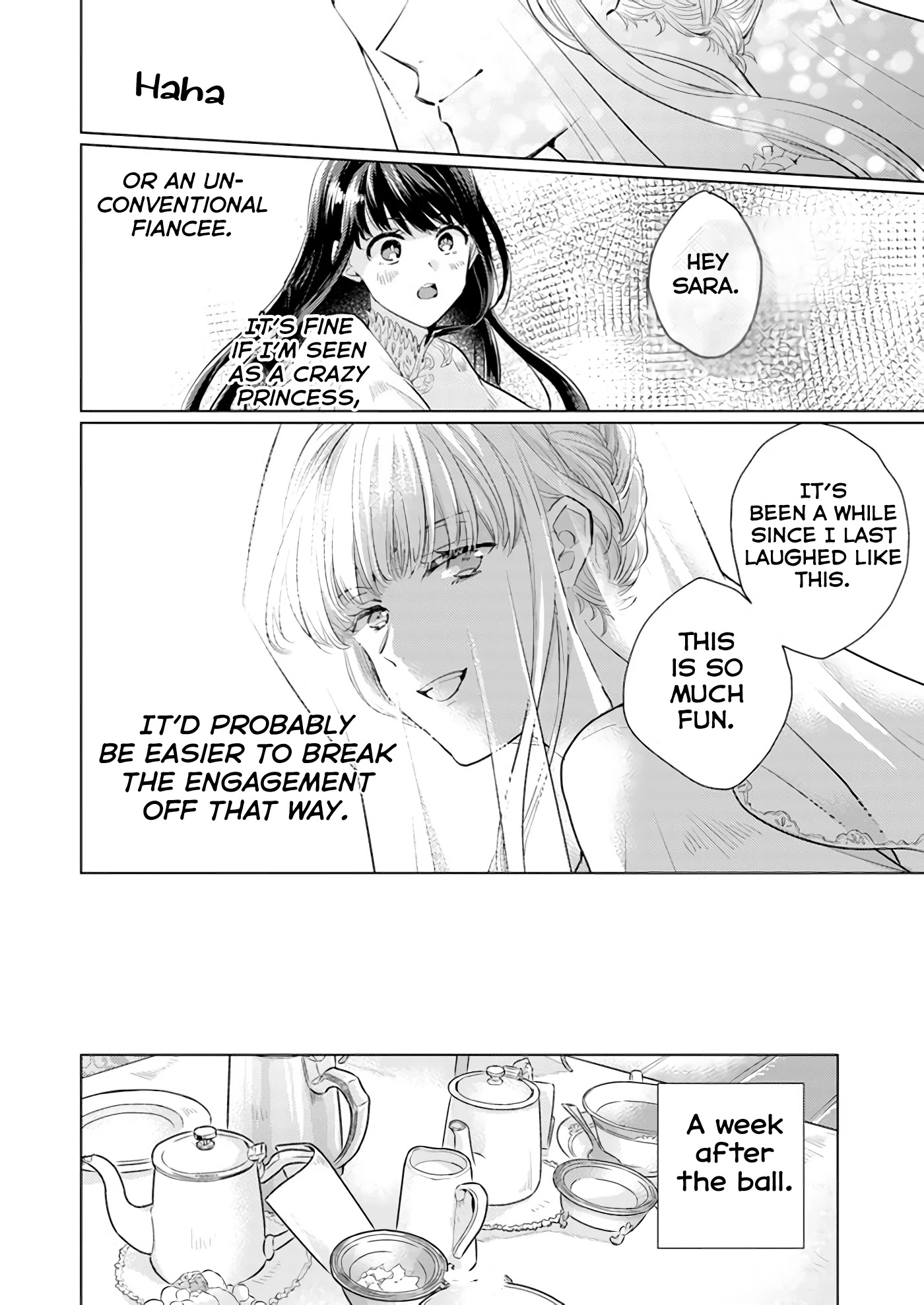 Isekai Kara Seijo ga Kuru You Nanode, Jamamono wa Kieyou to Omoimasu Chapter 2.3 page 8 - Chapter 2.3