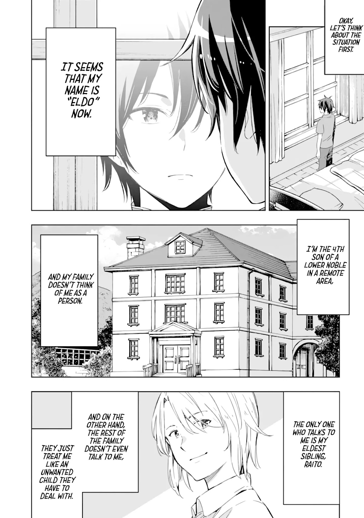 Isekai Kenja no Tensei Musou ~Geemu no Chishiki de Isekai Saikyou~ Chapter 1 page 12 - Chapter 1: The world where I was reincarnated was very similar to the game’s.