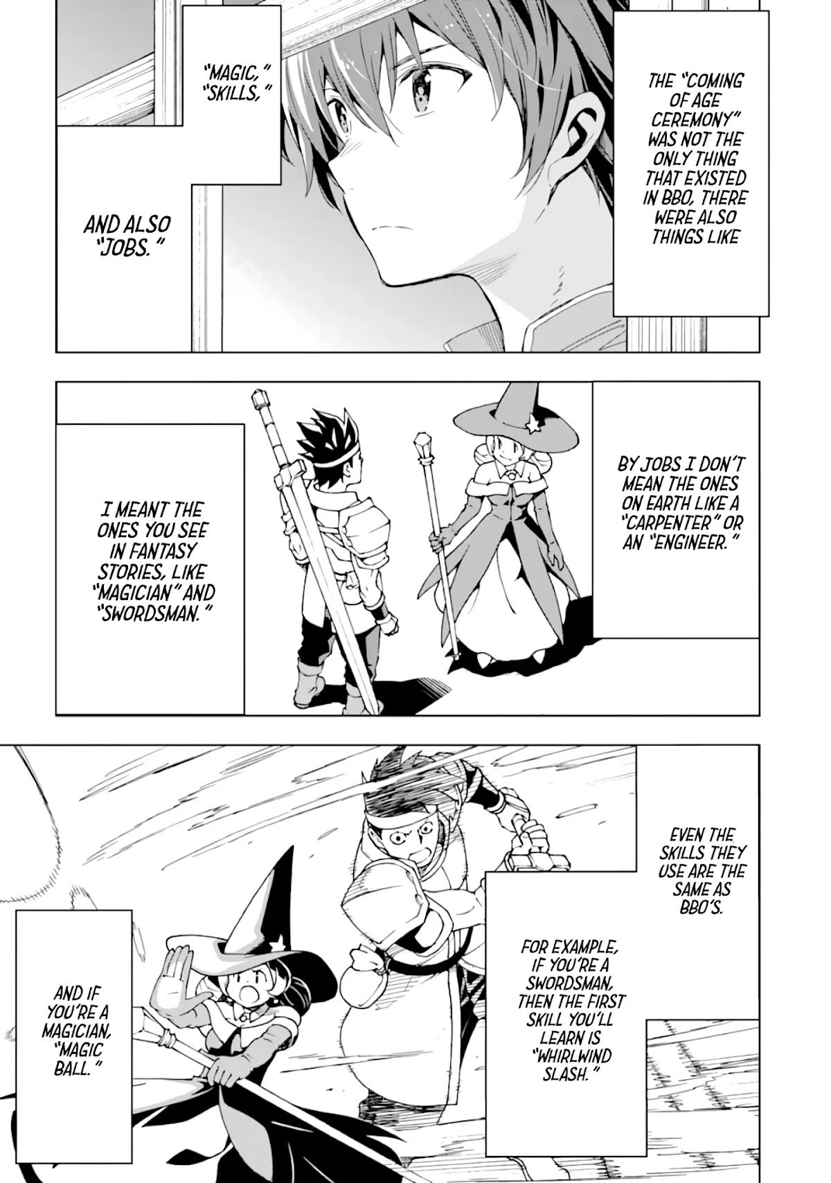 Isekai Kenja no Tensei Musou ~Geemu no Chishiki de Isekai Saikyou~ Chapter 1 page 15 - Chapter 1: The world where I was reincarnated was very similar to the game’s.