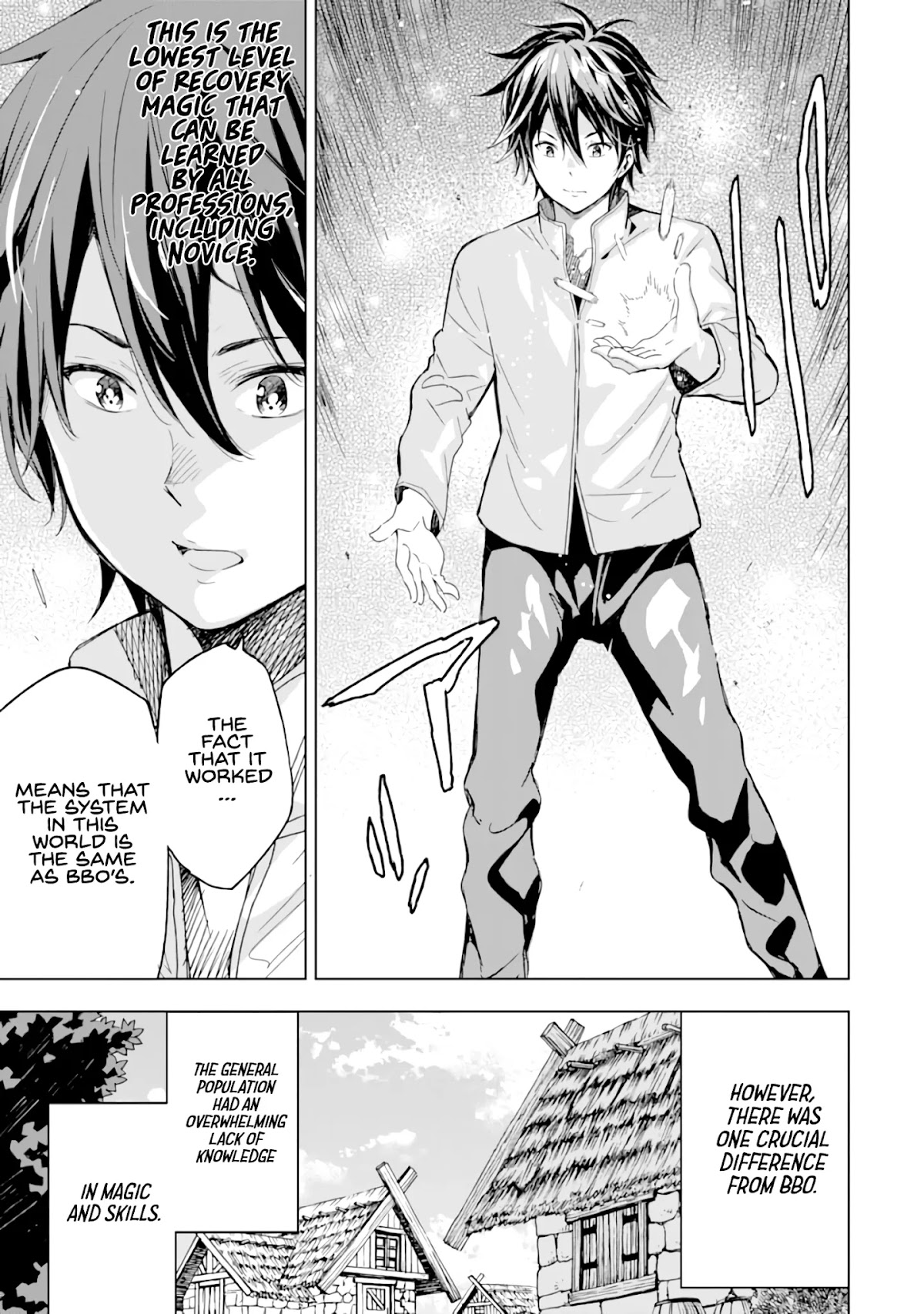 Isekai Kenja no Tensei Musou ~Geemu no Chishiki de Isekai Saikyou~ Chapter 1 page 17 - Chapter 1: The world where I was reincarnated was very similar to the game’s.