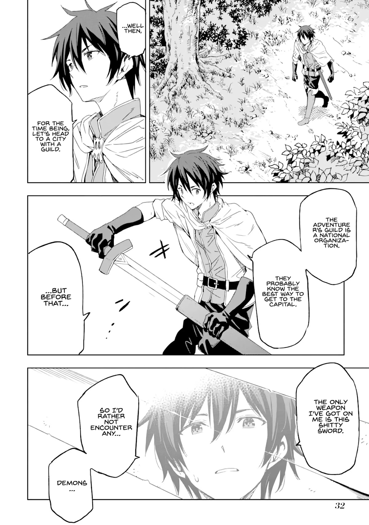 Isekai Kenja no Tensei Musou ~Geemu no Chishiki de Isekai Saikyou~ Chapter 1 page 30 - Chapter 1: The world where I was reincarnated was very similar to the game’s.
