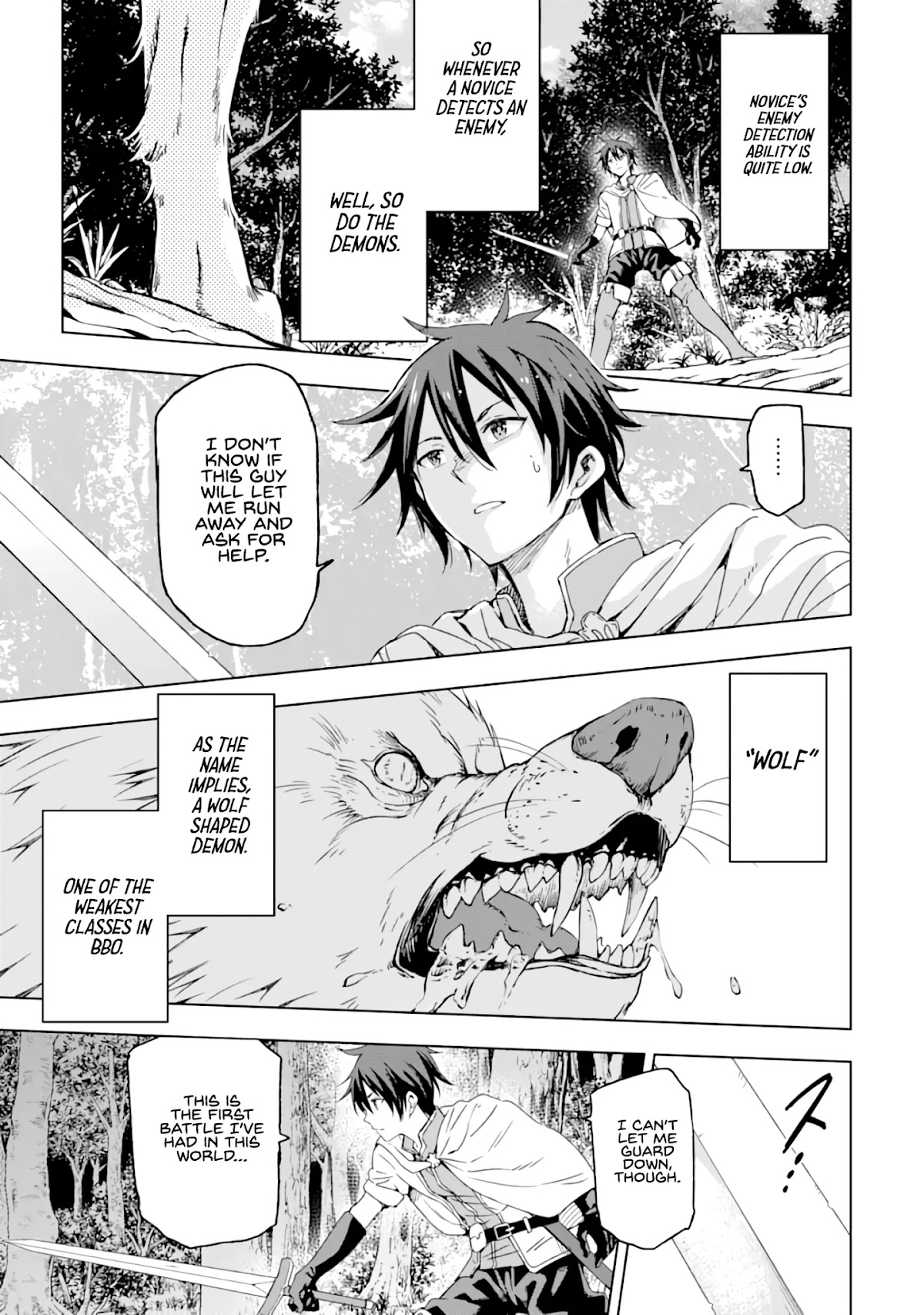 Isekai Kenja no Tensei Musou ~Geemu no Chishiki de Isekai Saikyou~ Chapter 1 page 33 - Chapter 1: The world where I was reincarnated was very similar to the game’s.