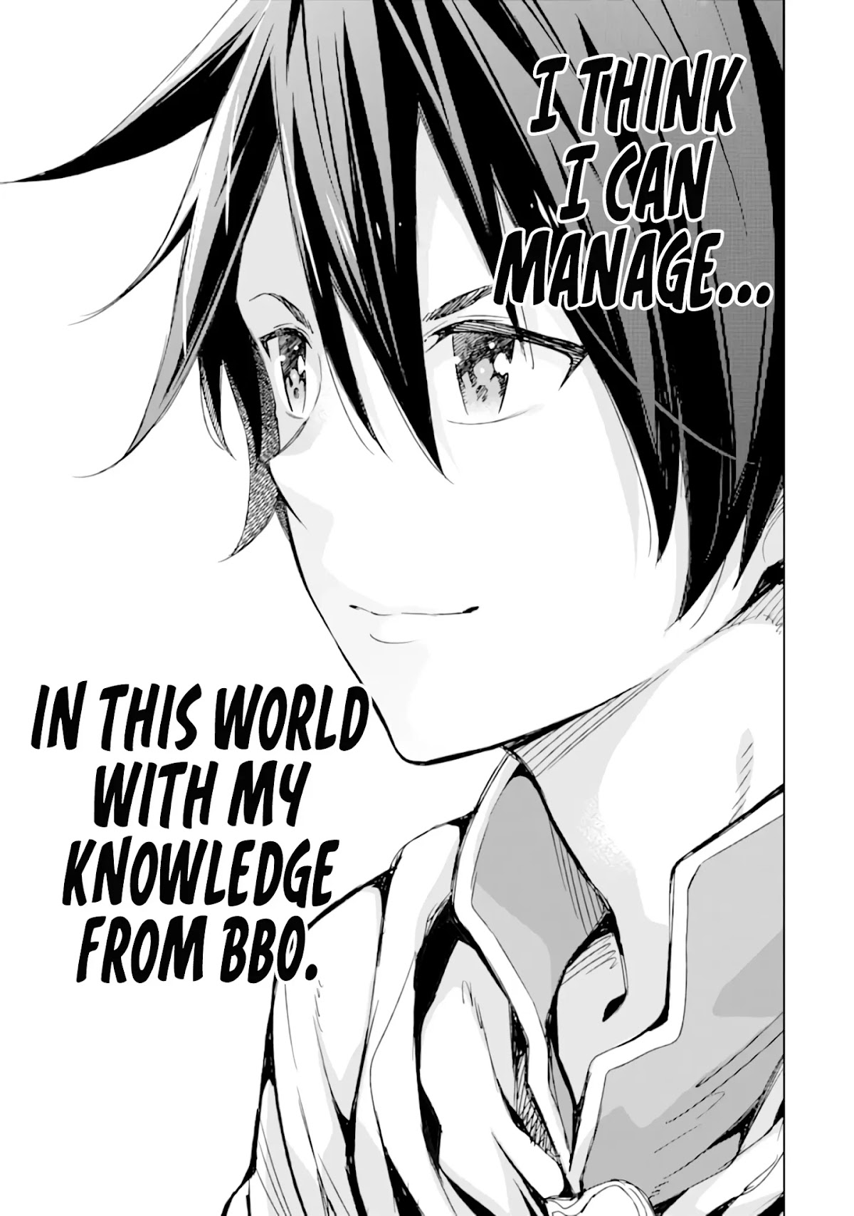 Isekai Kenja no Tensei Musou ~Geemu no Chishiki de Isekai Saikyou~ Chapter 1 page 38 - Chapter 1: The world where I was reincarnated was very similar to the game’s.