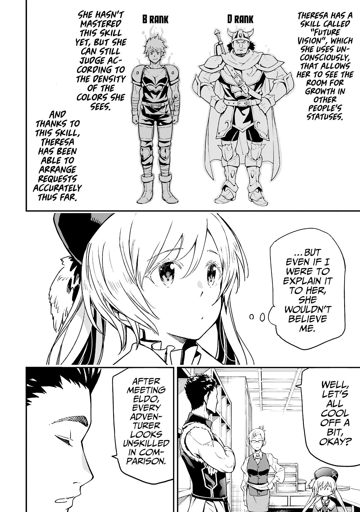 Isekai Kenja no Tensei Musou ~Geemu no Chishiki de Isekai Saikyou~ Chapter 14.2 page 5 - Chapter 14.2: Theresa-san, what do you think you are doing?