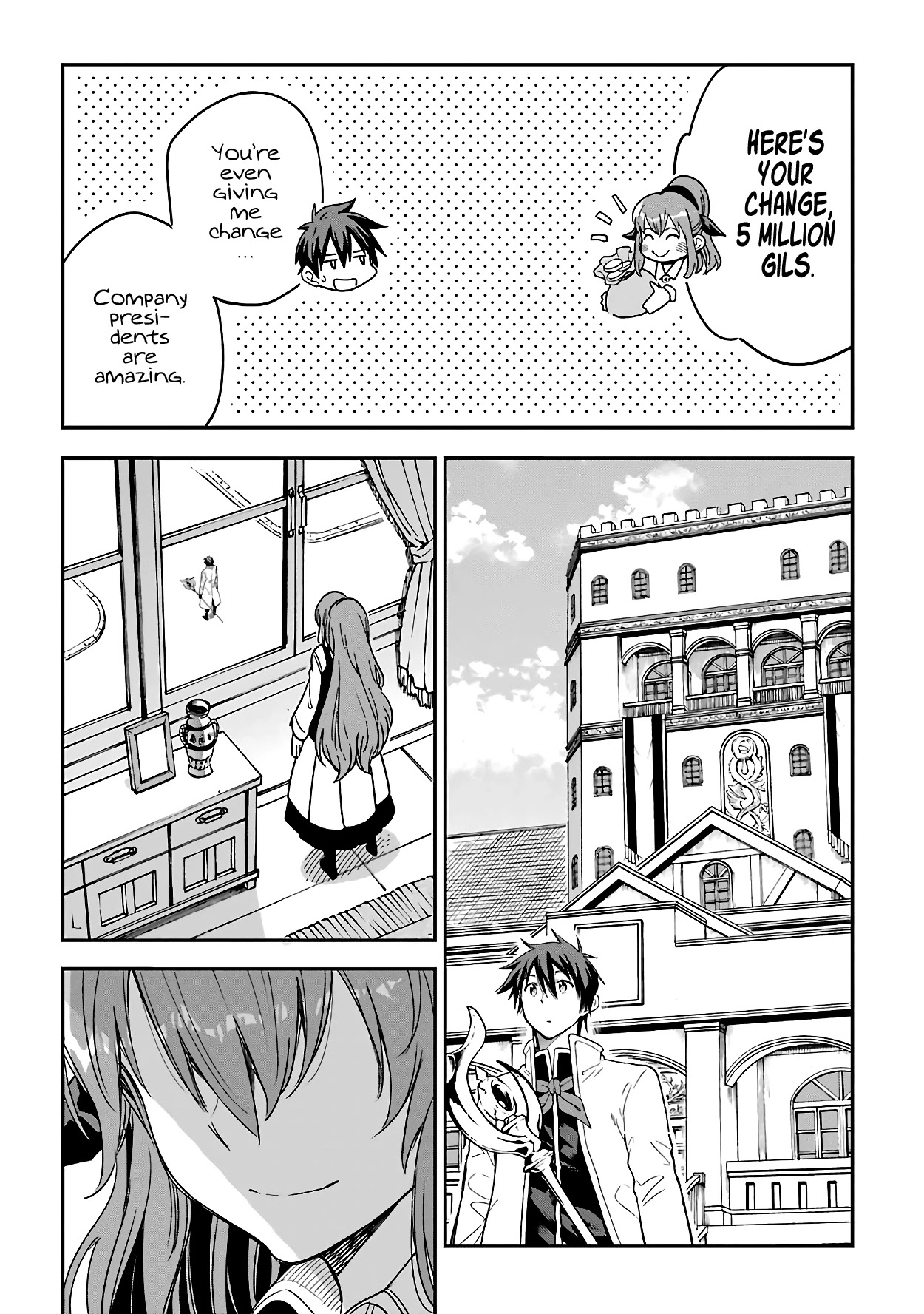 Isekai Kenja no Tensei Musou ~Geemu no Chishiki de Isekai Saikyou~ Chapter 14.3 page 4 - Chapter 14.3: Mina's Conviction