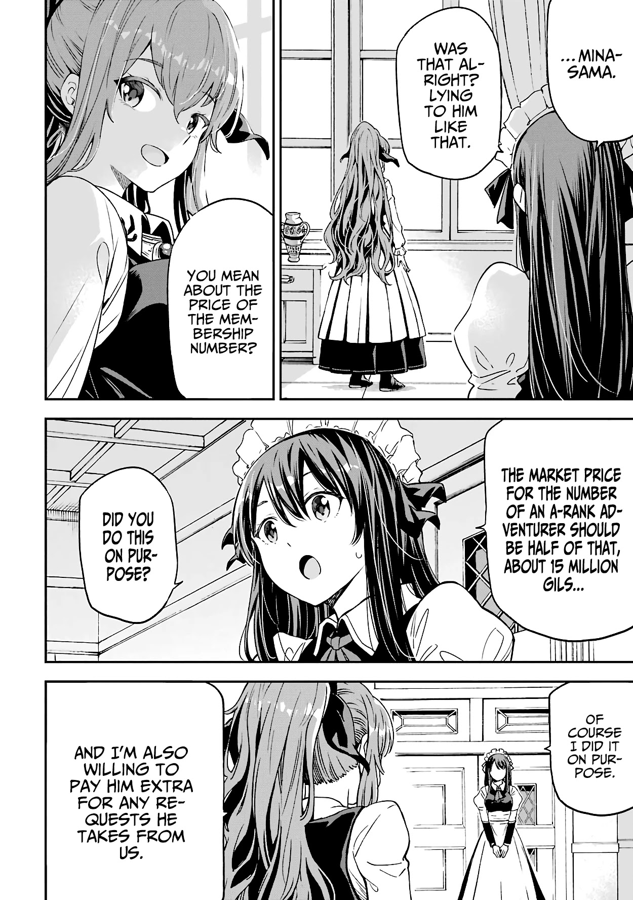 Isekai Kenja no Tensei Musou ~Geemu no Chishiki de Isekai Saikyou~ Chapter 14.3 page 5 - Chapter 14.3: Mina's Conviction