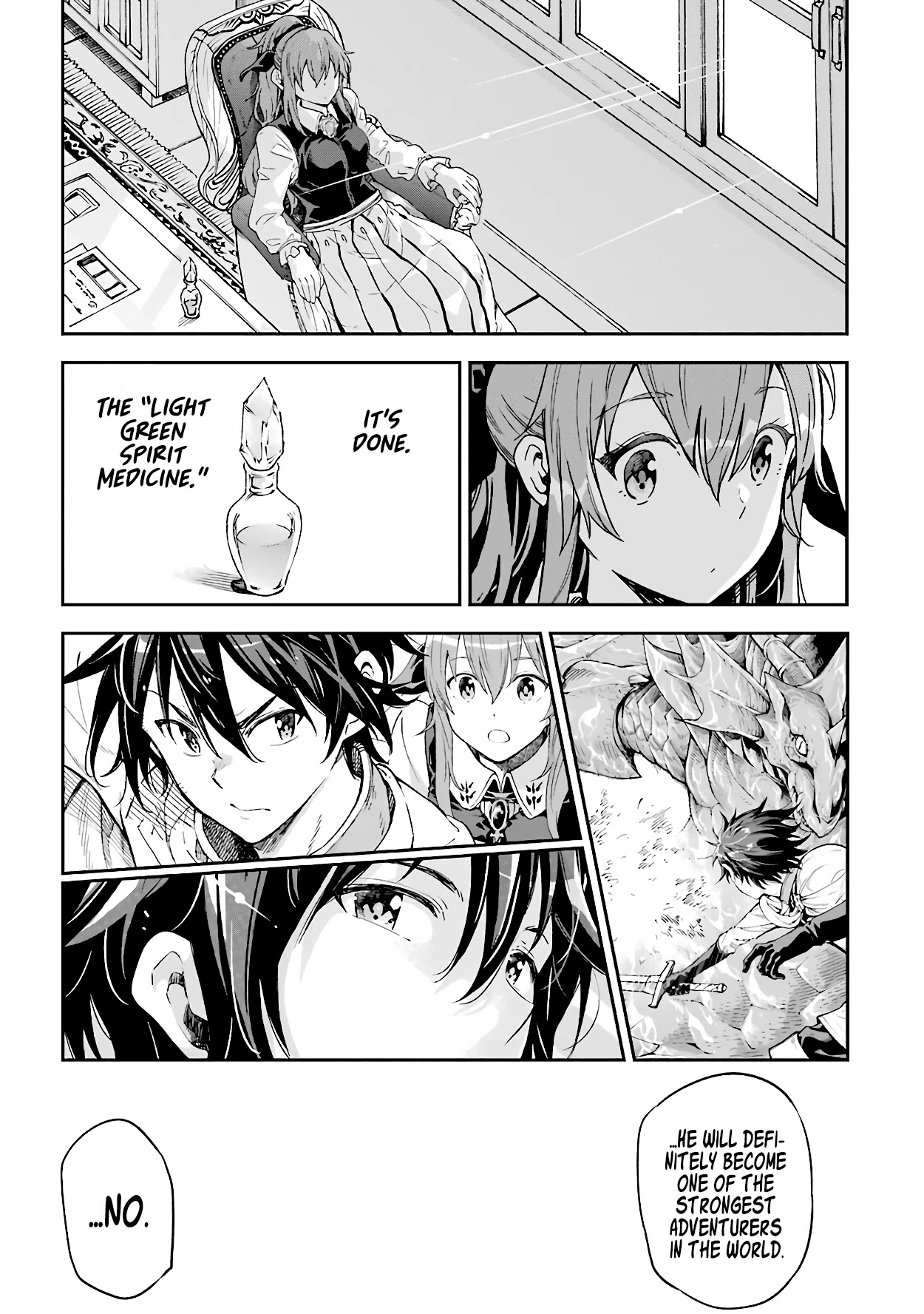 Isekai Kenja no Tensei Musou ~Geemu no Chishiki de Isekai Saikyou~ Chapter 14.3 page 8 - Chapter 14.3: Mina's Conviction