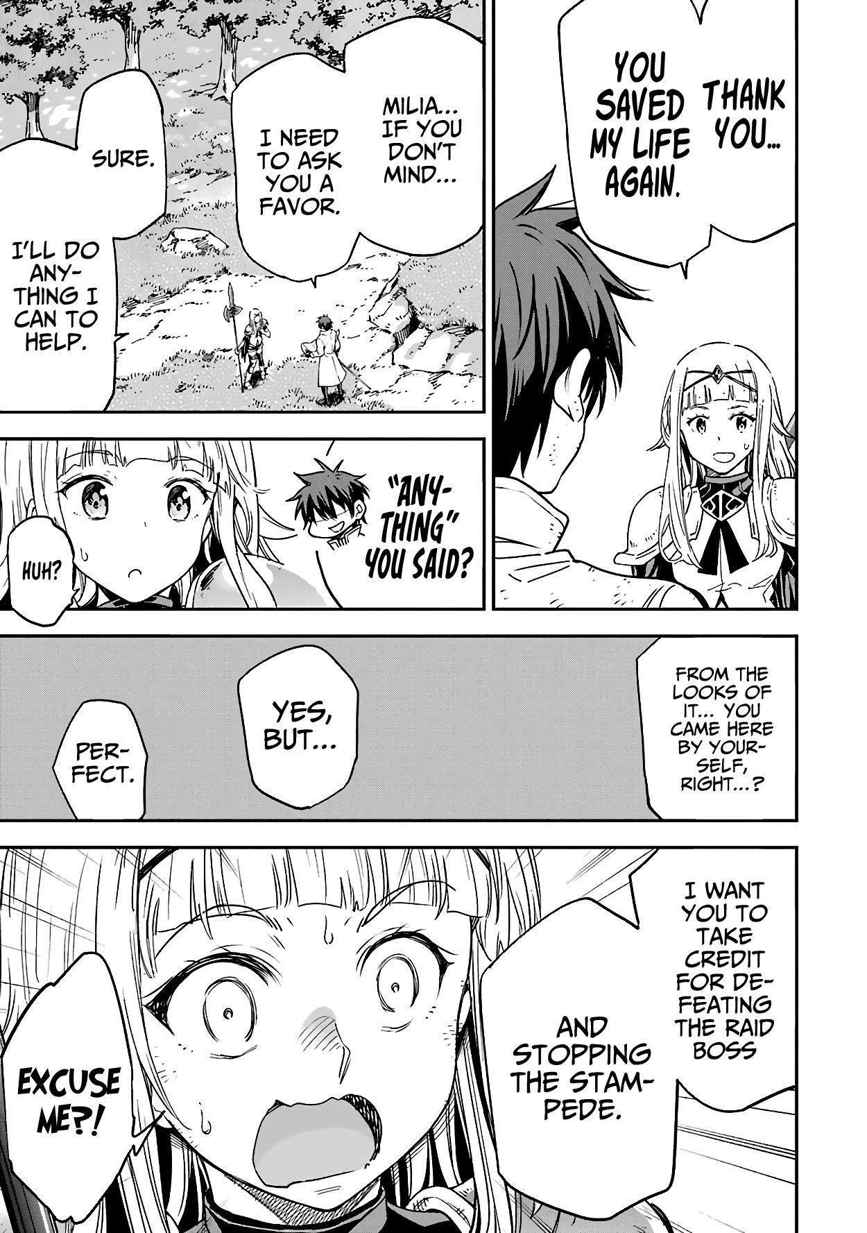 Isekai Kenja no Tensei Musou ~Geemu no Chishiki de Isekai Saikyou~ Chapter 14 page 8 - Chapter 14: I gave away the credit