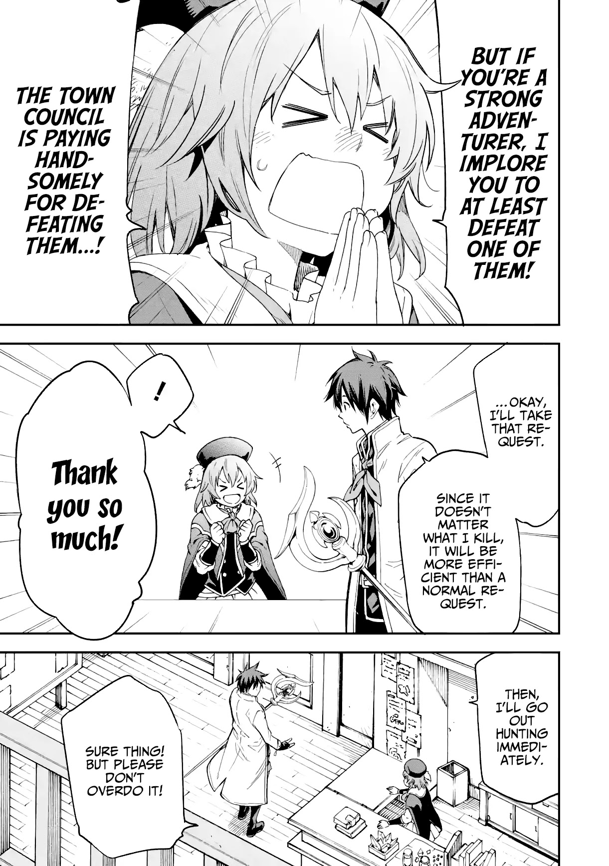 Isekai Kenja no Tensei Musou ~Geemu no Chishiki de Isekai Saikyou~ Chapter 15 page 15 - Chapter 15: The town was in danger