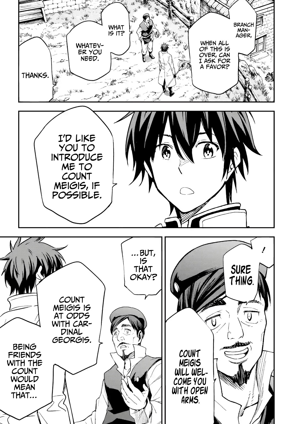 Isekai Kenja no Tensei Musou ~Geemu no Chishiki de Isekai Saikyou~ Chapter 17 page 35 - Chapter 17: There was a commotion in town