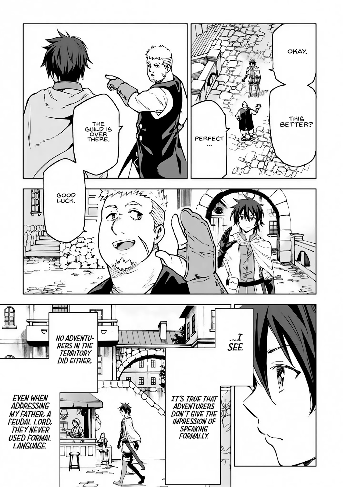 Isekai Kenja no Tensei Musou ~Geemu no Chishiki de Isekai Saikyou~ Chapter 2 page 10 - Chapter 2: Even the town was technologically underdeveloped.