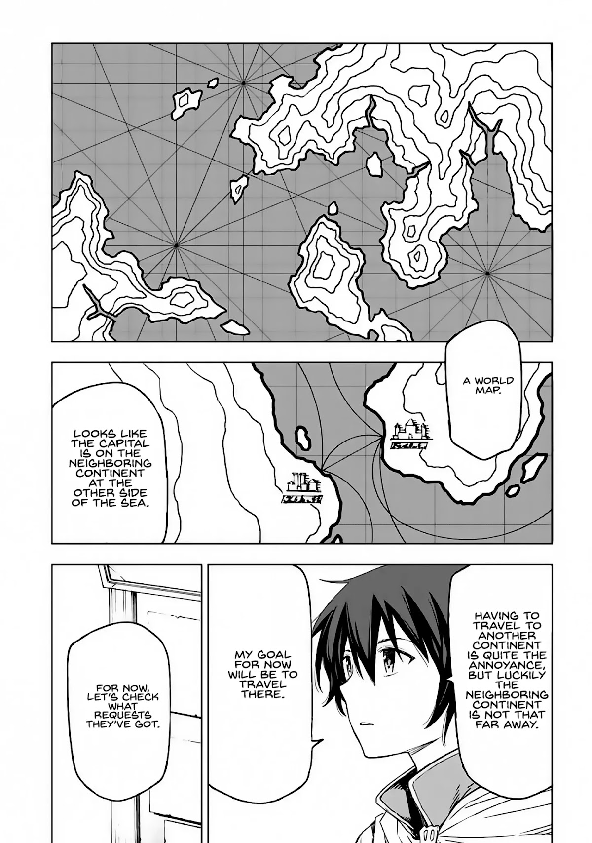 Isekai Kenja no Tensei Musou ~Geemu no Chishiki de Isekai Saikyou~ Chapter 2 page 13 - Chapter 2: Even the town was technologically underdeveloped.