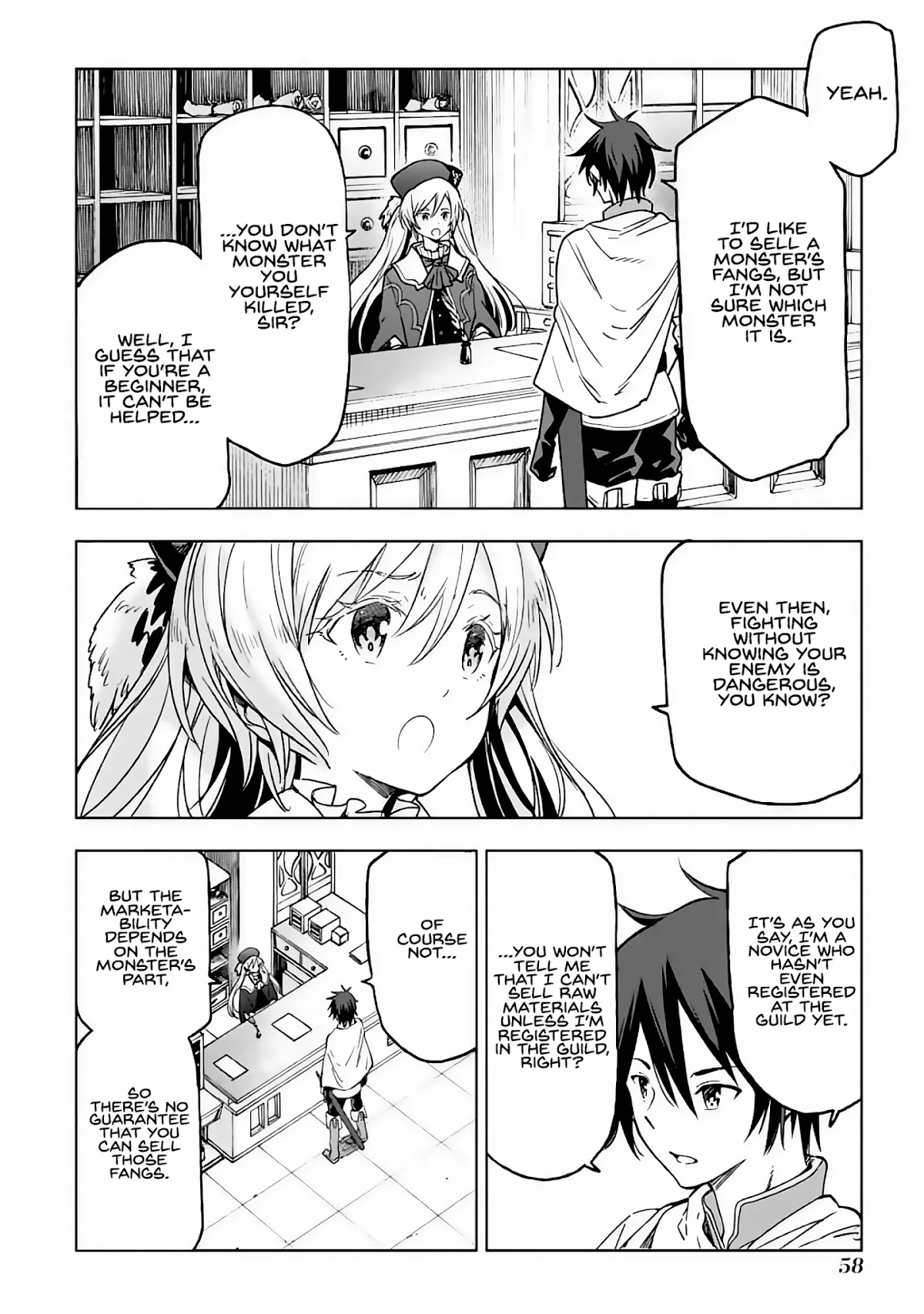 Isekai Kenja no Tensei Musou ~Geemu no Chishiki de Isekai Saikyou~ Chapter 2 page 17 - Chapter 2: Even the town was technologically underdeveloped.