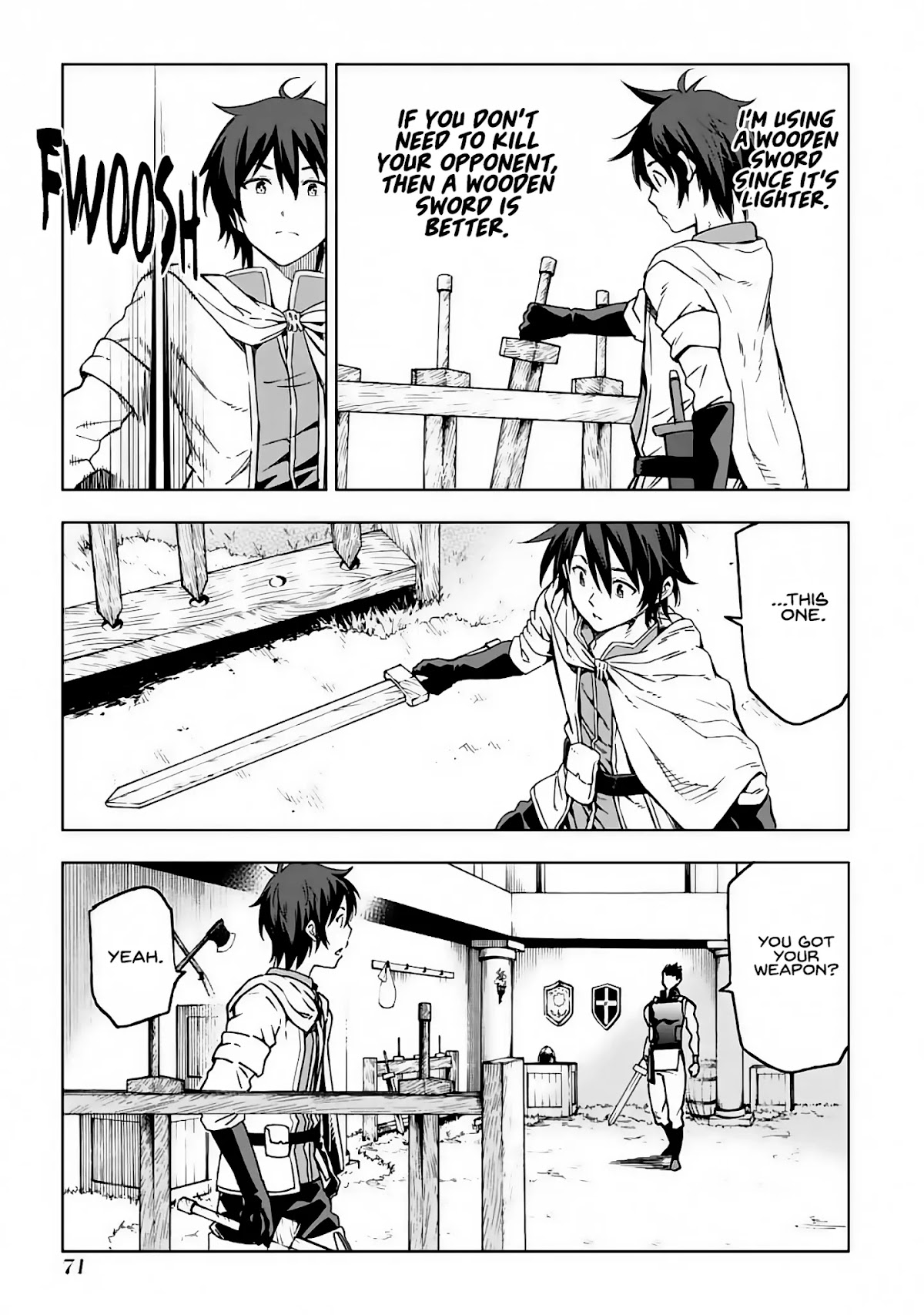 Isekai Kenja no Tensei Musou ~Geemu no Chishiki de Isekai Saikyou~ Chapter 2 page 30 - Chapter 2: Even the town was technologically underdeveloped.