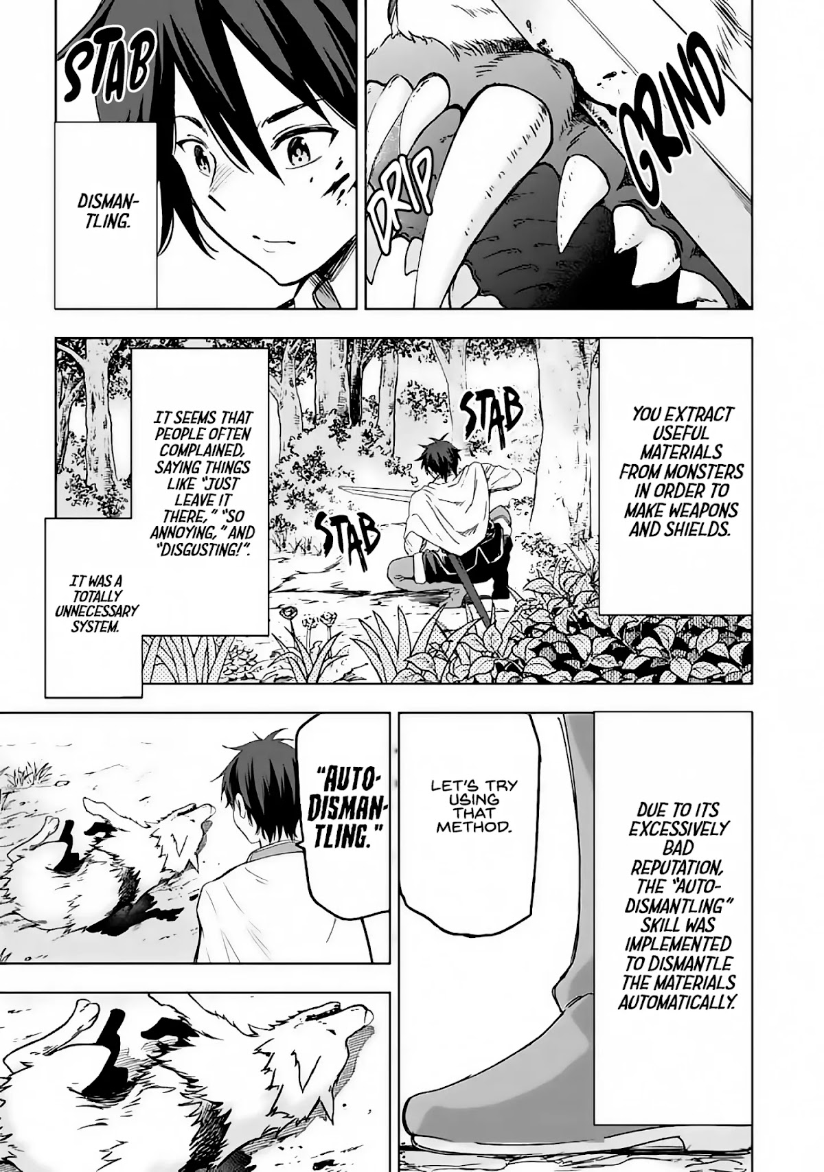 Isekai Kenja no Tensei Musou ~Geemu no Chishiki de Isekai Saikyou~ Chapter 2 page 4 - Chapter 2: Even the town was technologically underdeveloped.