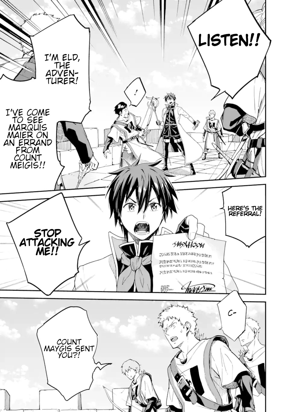 Isekai Kenja no Tensei Musou ~Geemu no Chishiki de Isekai Saikyou~ Chapter 25 page 14 - Chapter 25: Let's go see how other towns are doing.