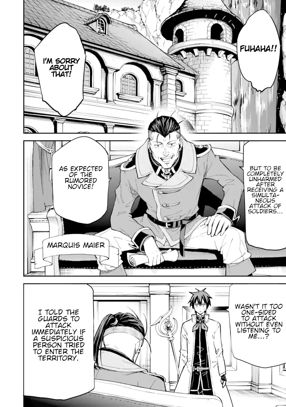Isekai Kenja no Tensei Musou ~Geemu no Chishiki de Isekai Saikyou~ Chapter 25 page 15 - Chapter 25: Let's go see how other towns are doing.