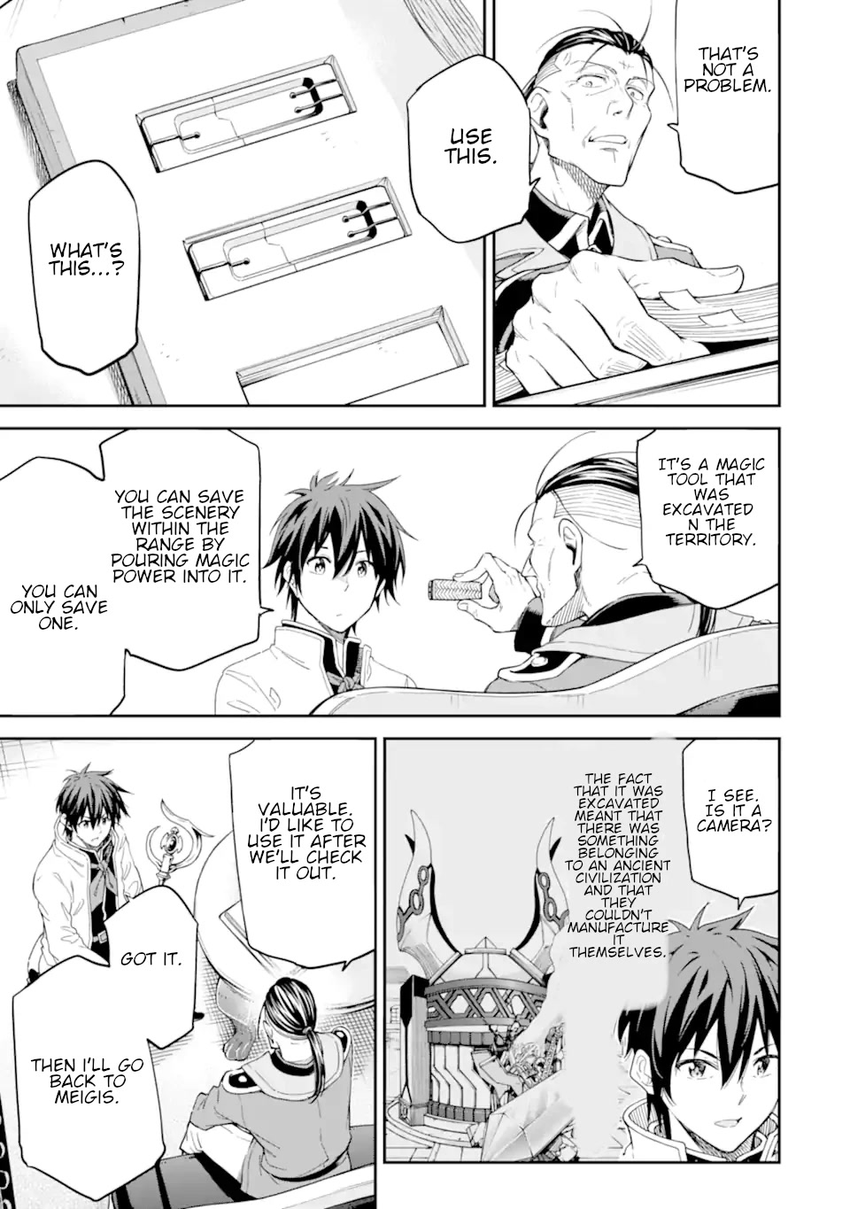 Isekai Kenja no Tensei Musou ~Geemu no Chishiki de Isekai Saikyou~ Chapter 25 page 34 - Chapter 25: Let's go see how other towns are doing.