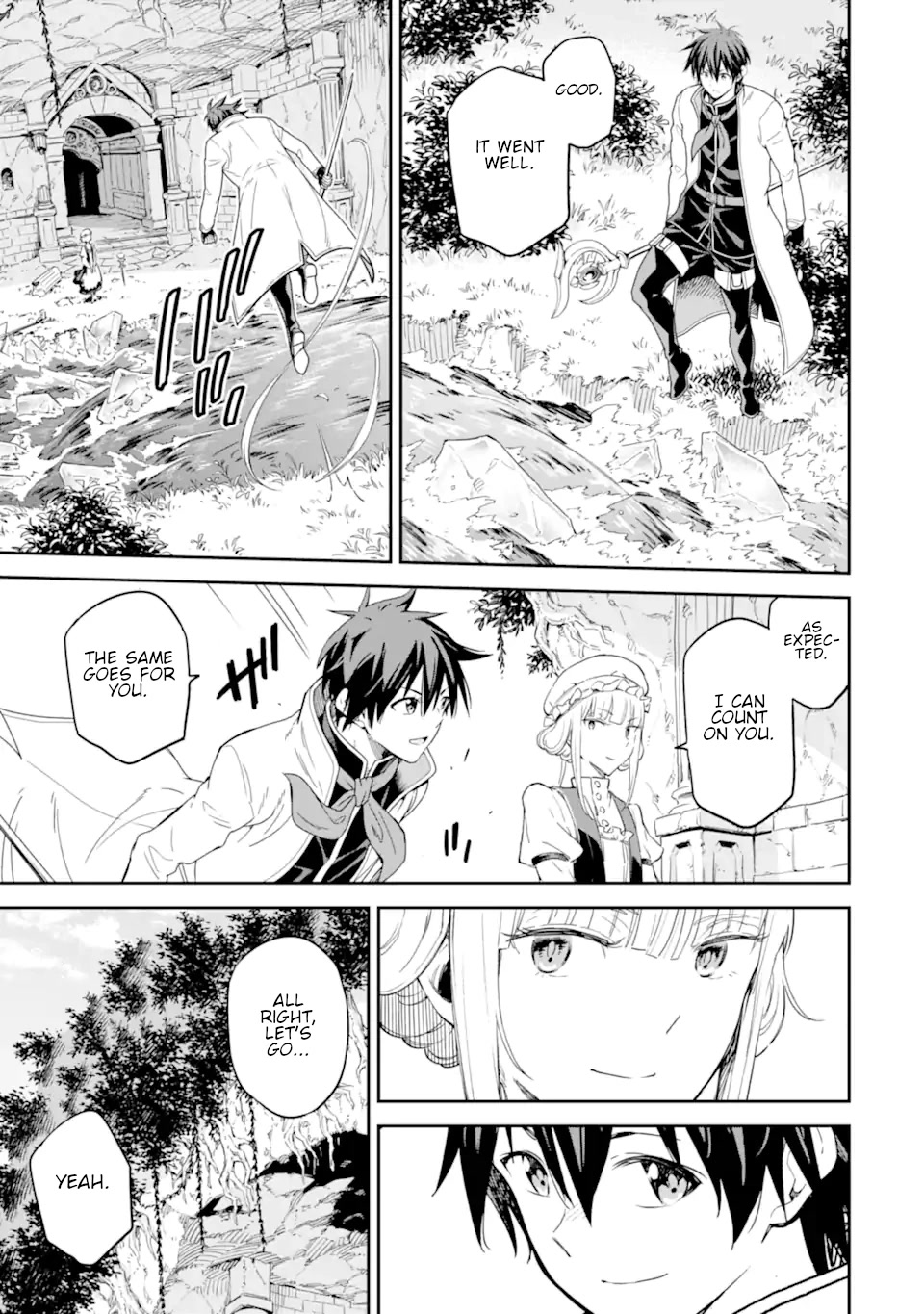 Isekai Kenja no Tensei Musou ~Geemu no Chishiki de Isekai Saikyou~ Chapter 28 page 32 - Chapter 28: The enemy territory was full of Bosses.