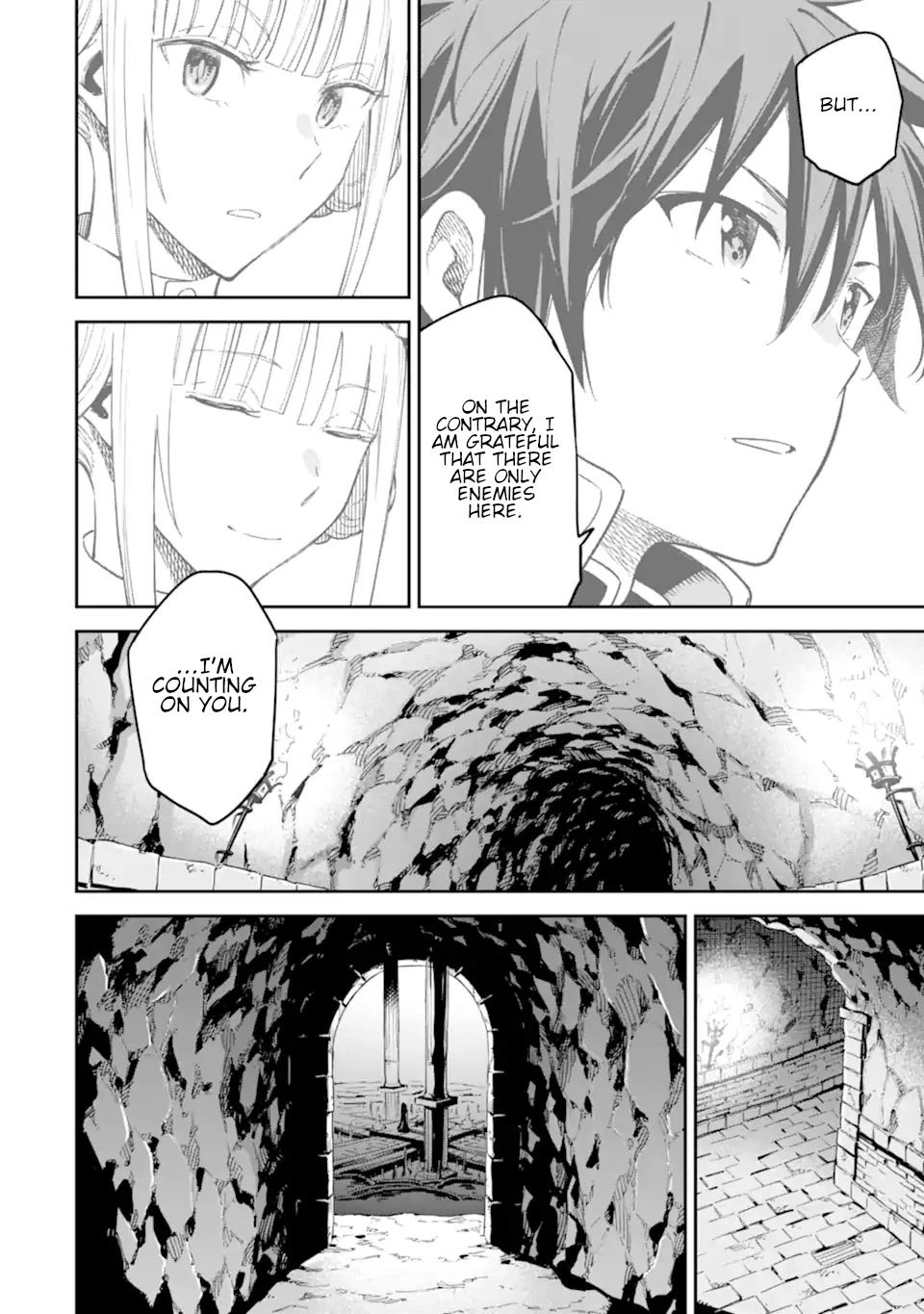 Isekai Kenja no Tensei Musou ~Geemu no Chishiki de Isekai Saikyou~ Chapter 28 page 35 - Chapter 28: The enemy territory was full of Bosses.