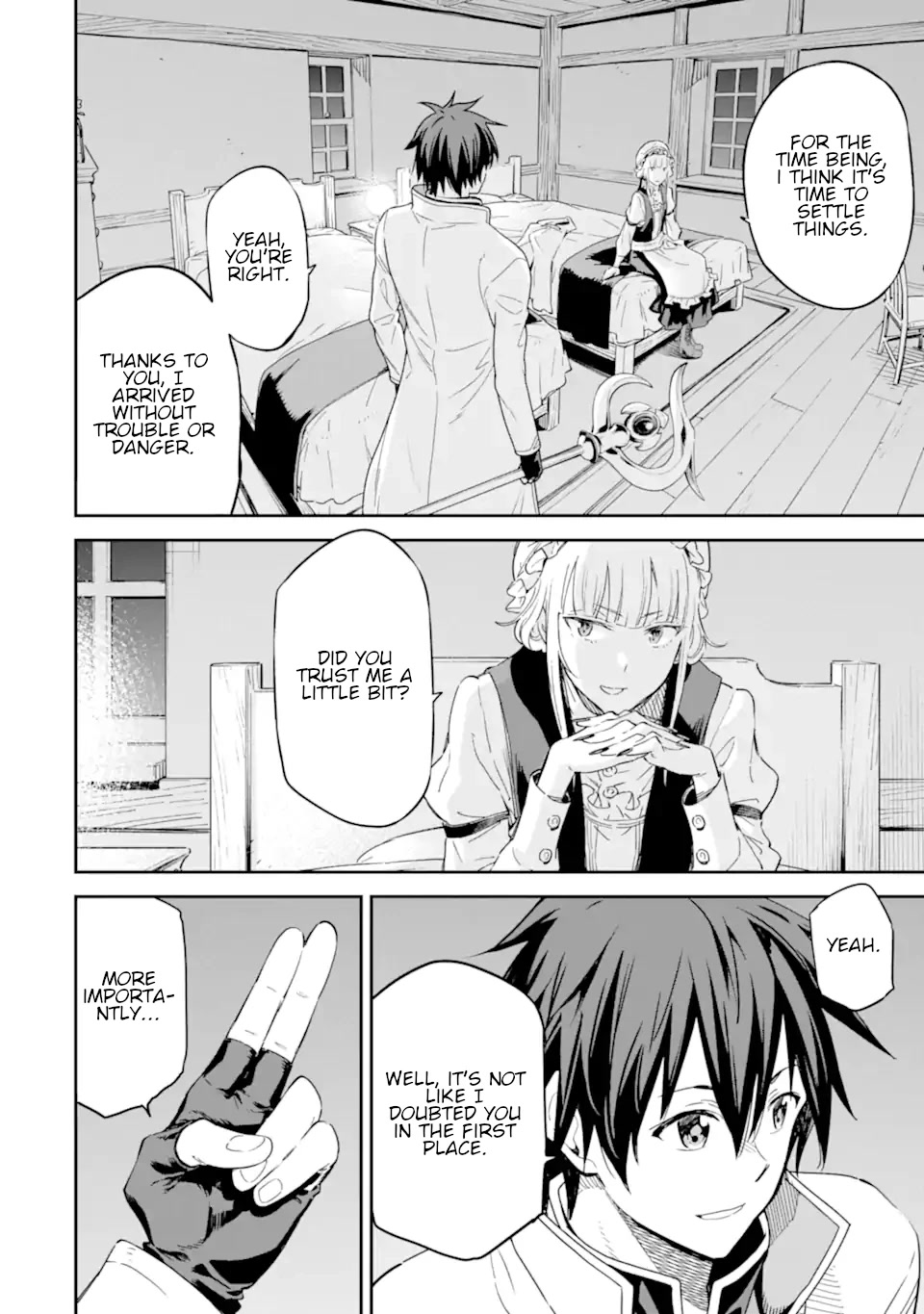 Isekai Kenja no Tensei Musou ~Geemu no Chishiki de Isekai Saikyou~ Chapter 28 page 9 - Chapter 28: The enemy territory was full of Bosses.
