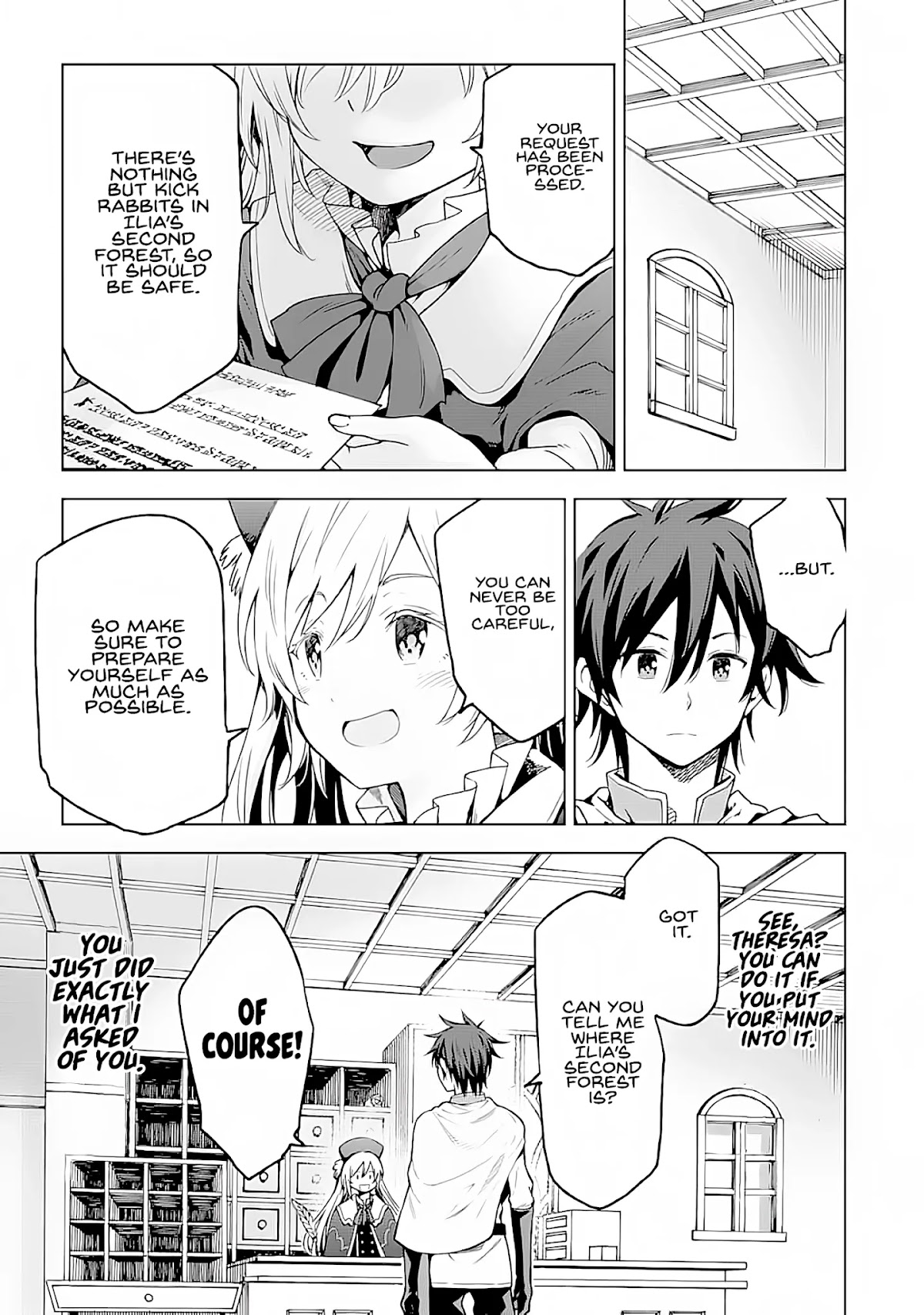 Isekai Kenja no Tensei Musou ~Geemu no Chishiki de Isekai Saikyou~ Chapter 3 page 22 - Chapter 3: I was told about a good hunting ground.