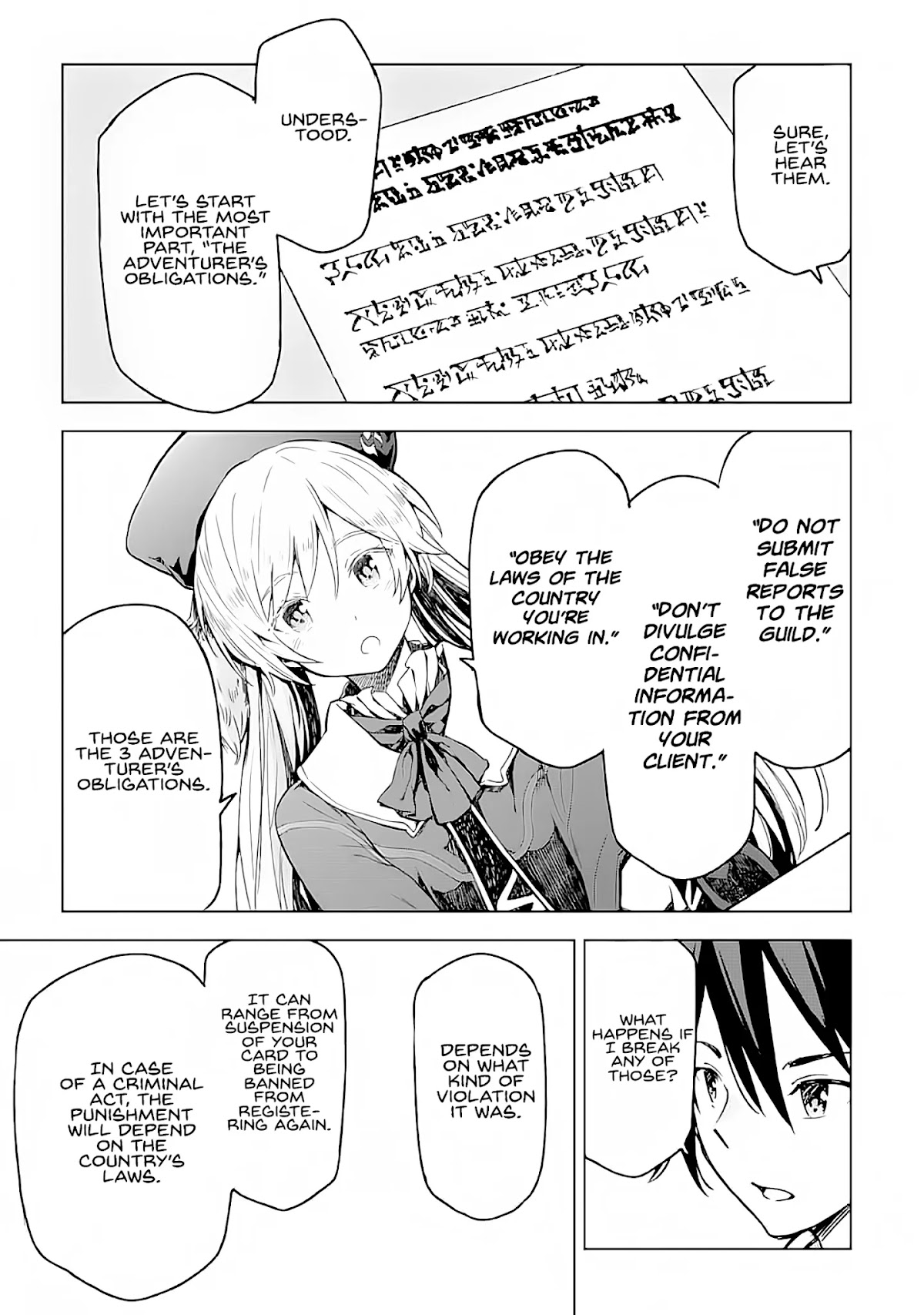 Isekai Kenja no Tensei Musou ~Geemu no Chishiki de Isekai Saikyou~ Chapter 3 page 6 - Chapter 3: I was told about a good hunting ground.