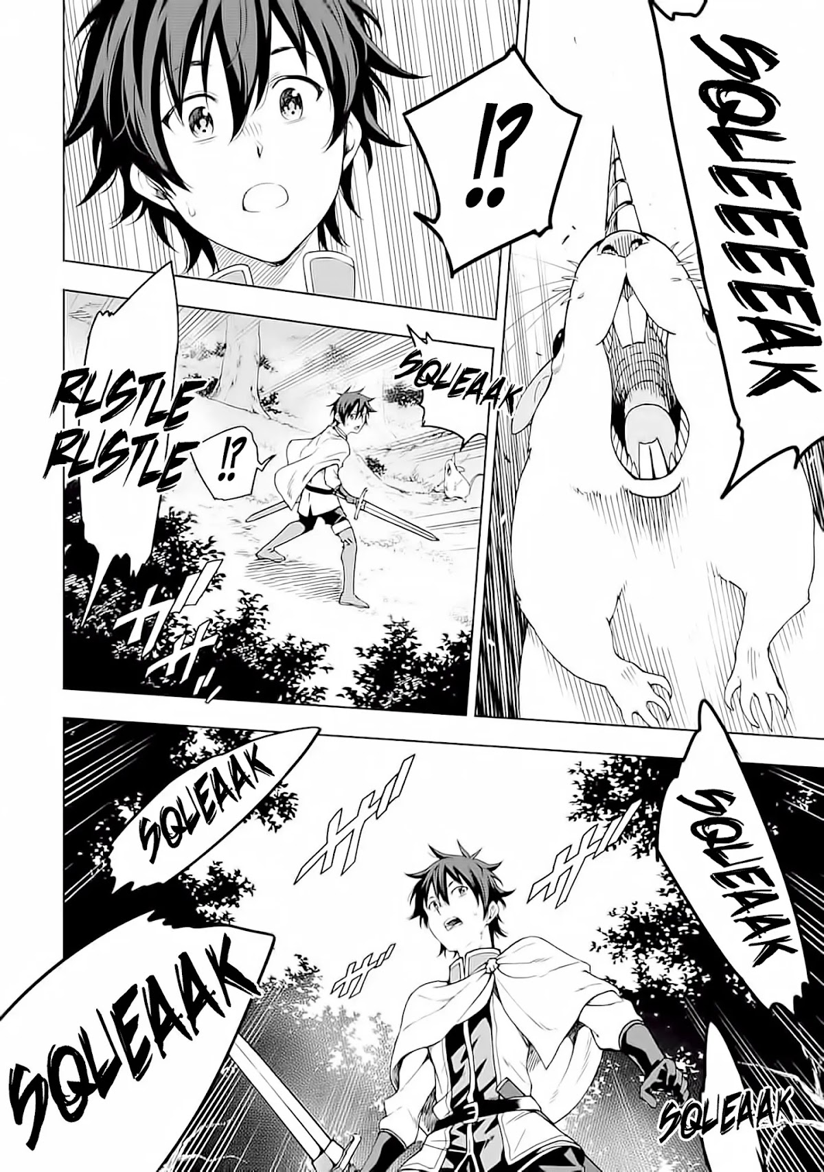 Isekai Kenja no Tensei Musou ~Geemu no Chishiki de Isekai Saikyou~ Chapter 4 page 15 - Chapter 4: The opponent was a horde